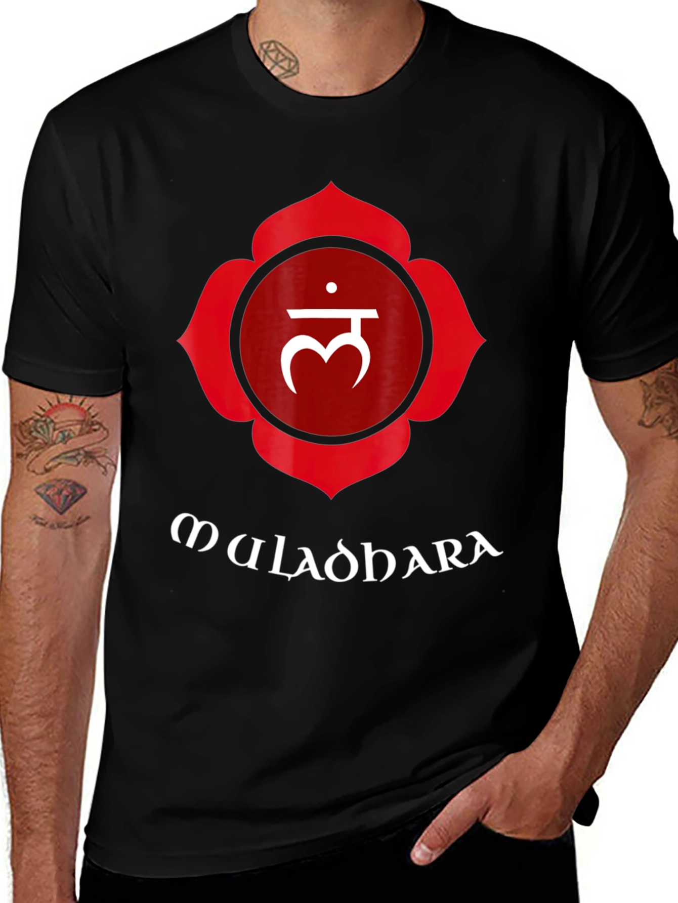 Muladhara Chakra T-Shirt Root Chakra Yoga Shirt