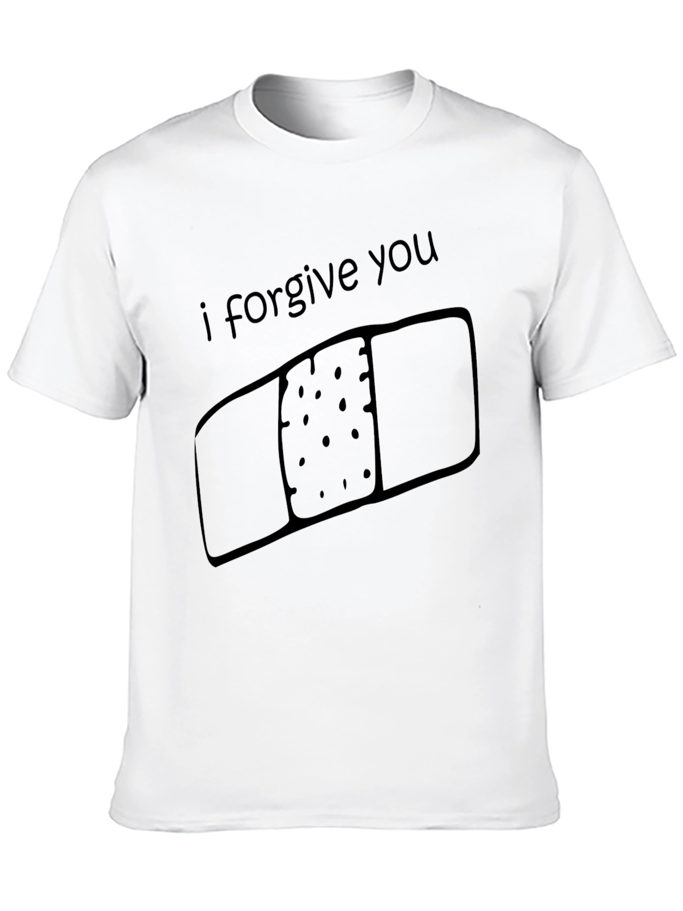 Forgiveness Bandage T-Shirt - Healing Message