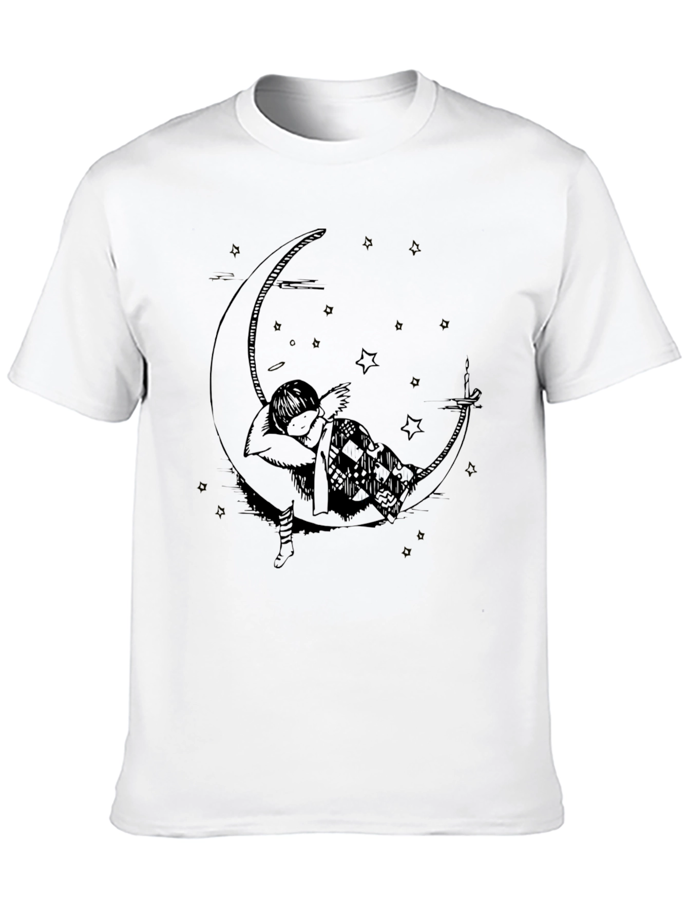 Moon Dreamer Graphic Tee - Stylish Comfort