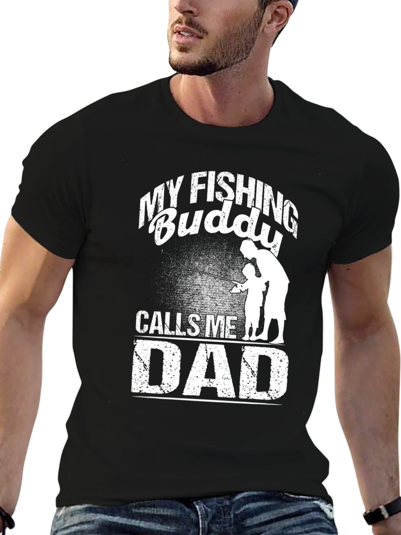 My Fishing Buddy Calls Me Dad T-Shirt