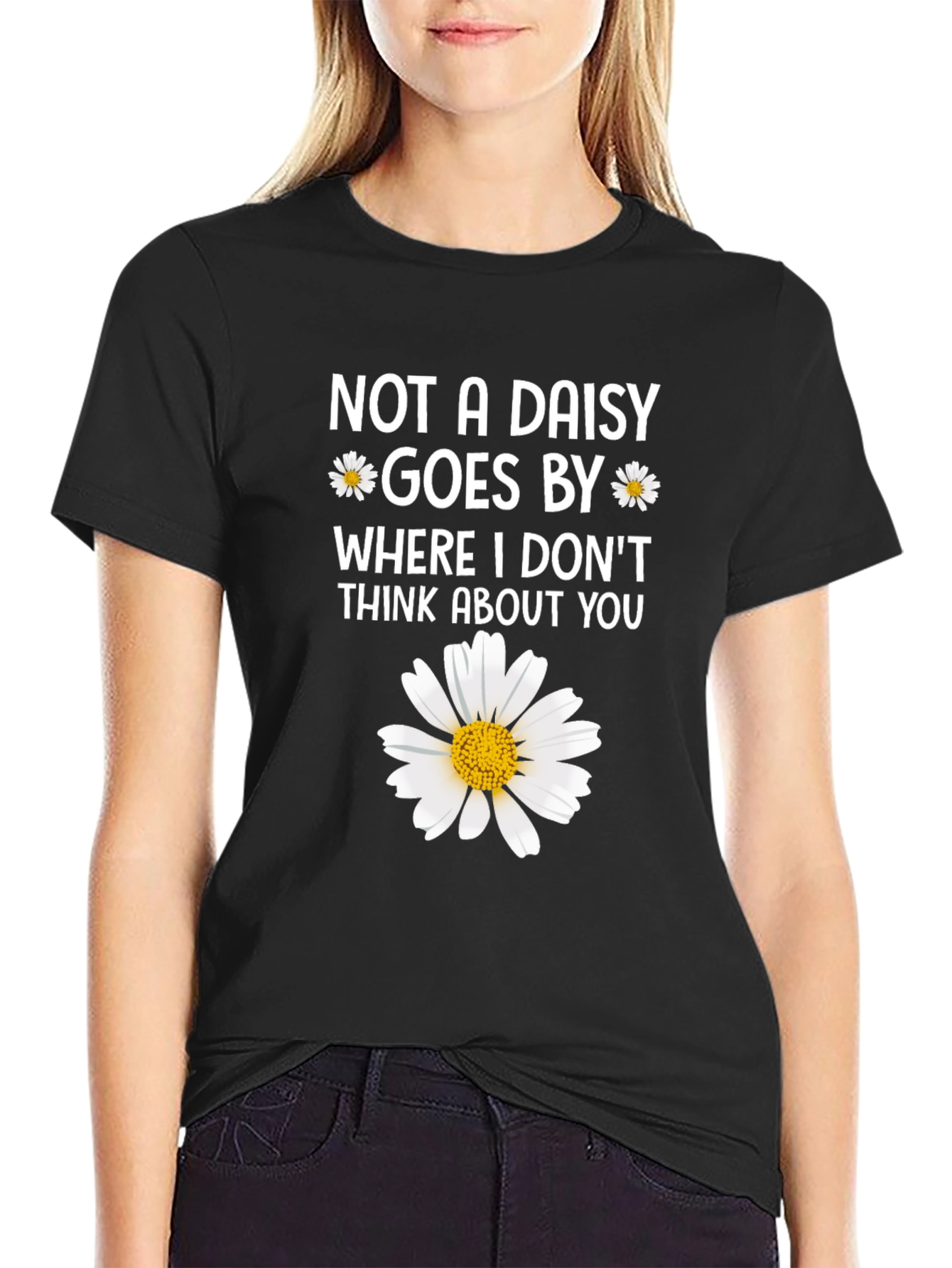 Daisy Graphic T-Shirt - Not a Daisy Goes By...