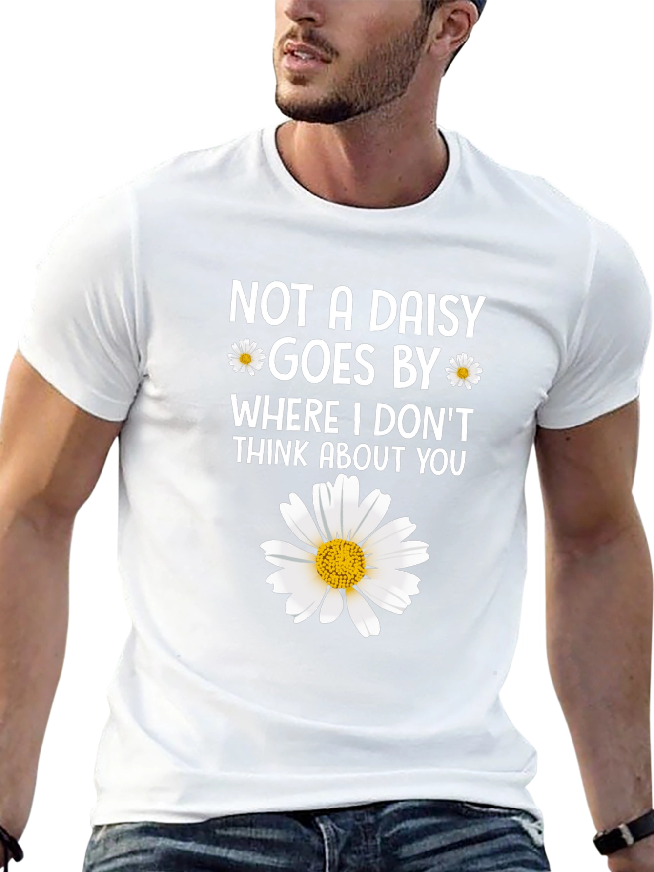 Daisy Graphic T-Shirt - Not a Daisy Goes By...