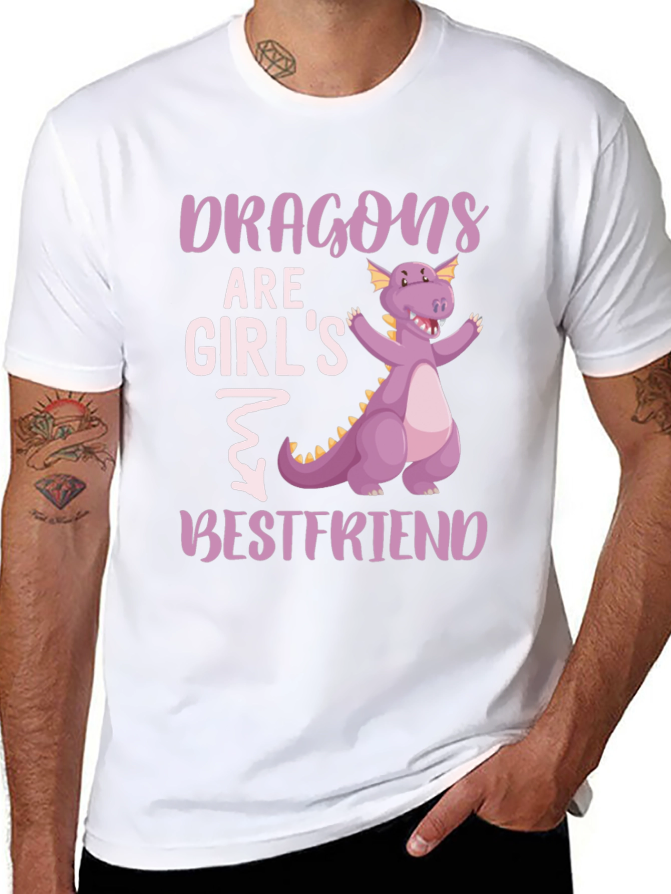 Dragon Bestfriend Graphic T-Shirt
