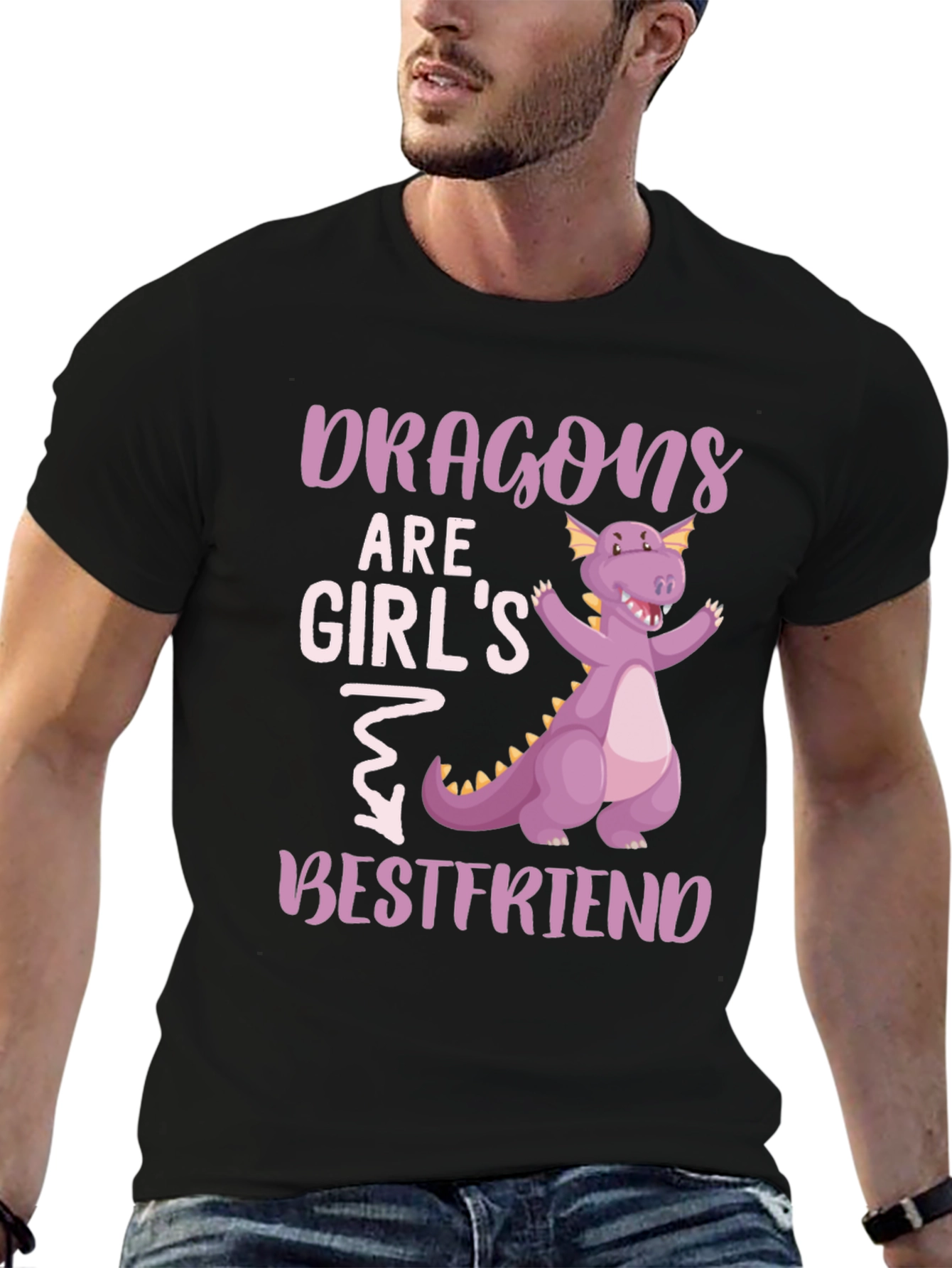 Dragon Bestfriend Graphic T-Shirt