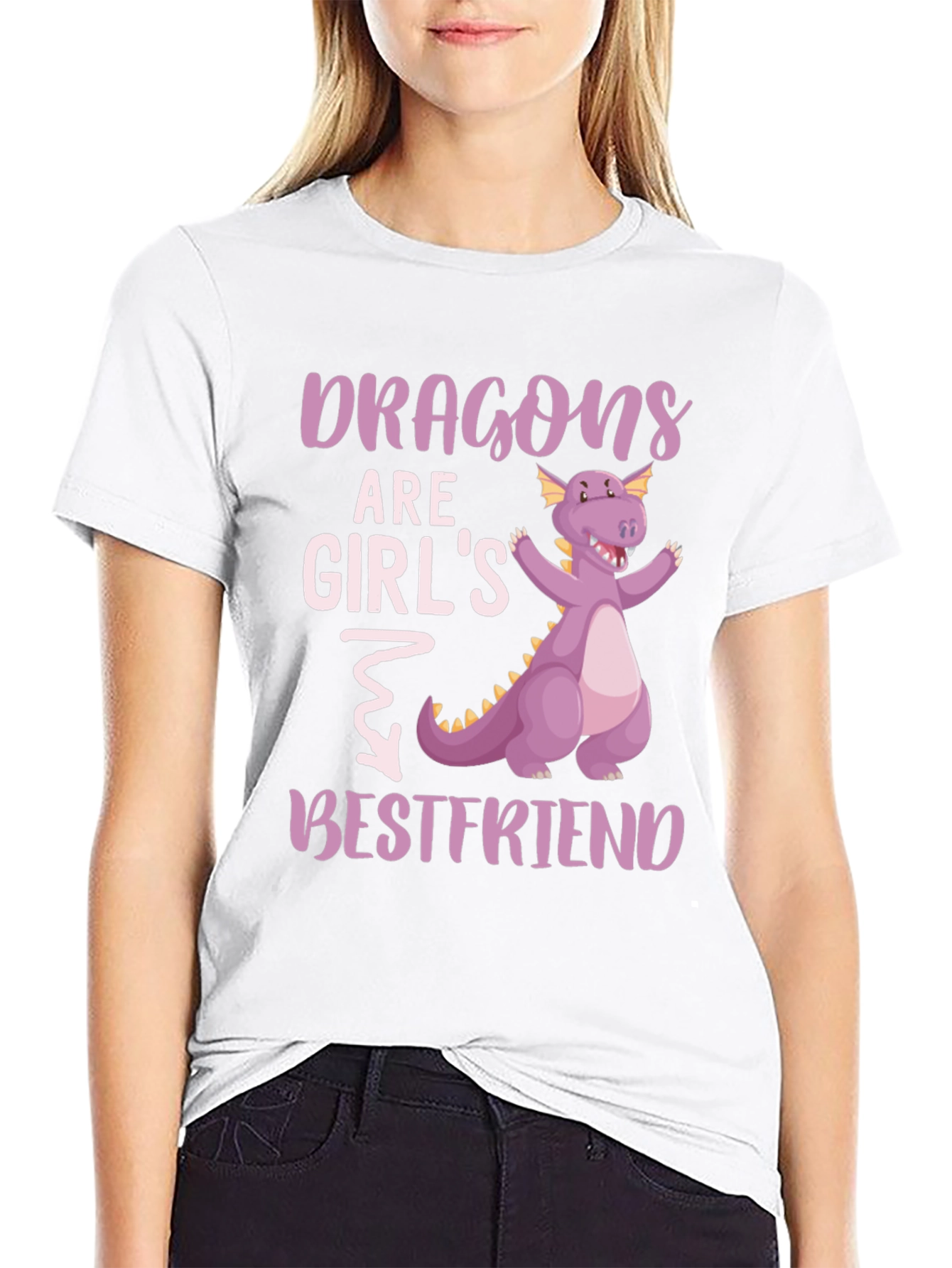 Dragon Bestfriend Graphic T-Shirt
