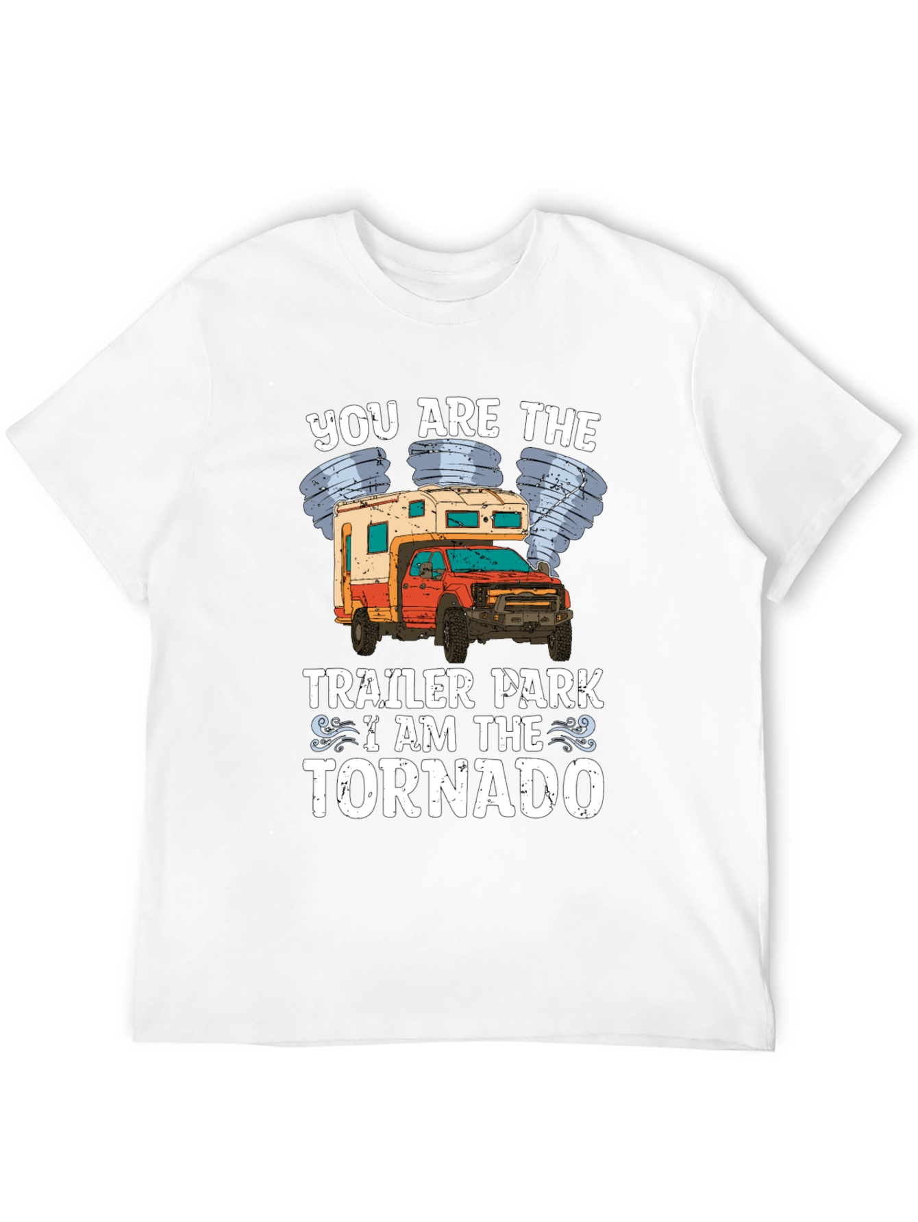 Trailer Park Tornado Novelty Graphic Tee