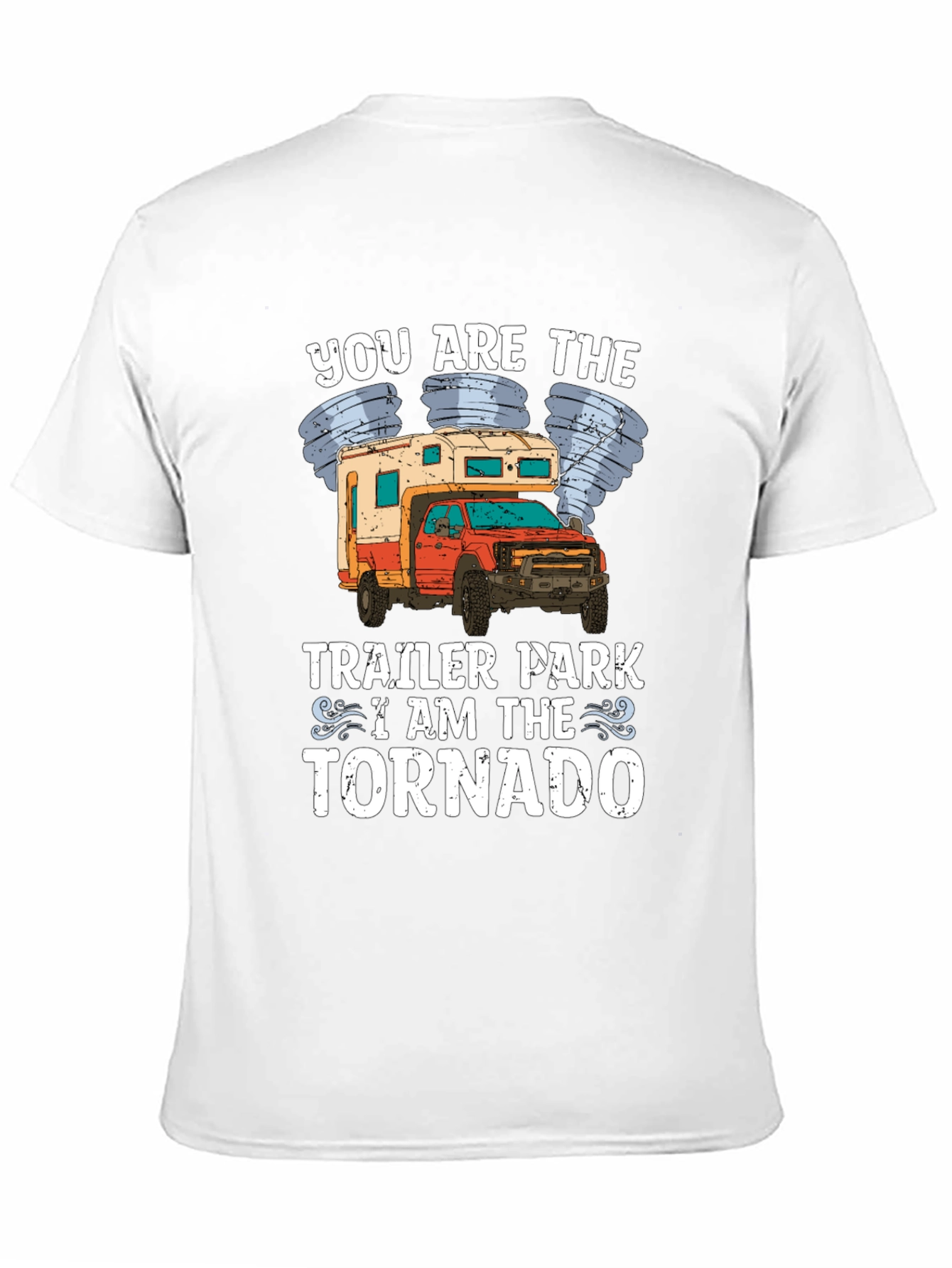 Trailer Park Tornado Novelty Graphic Tee