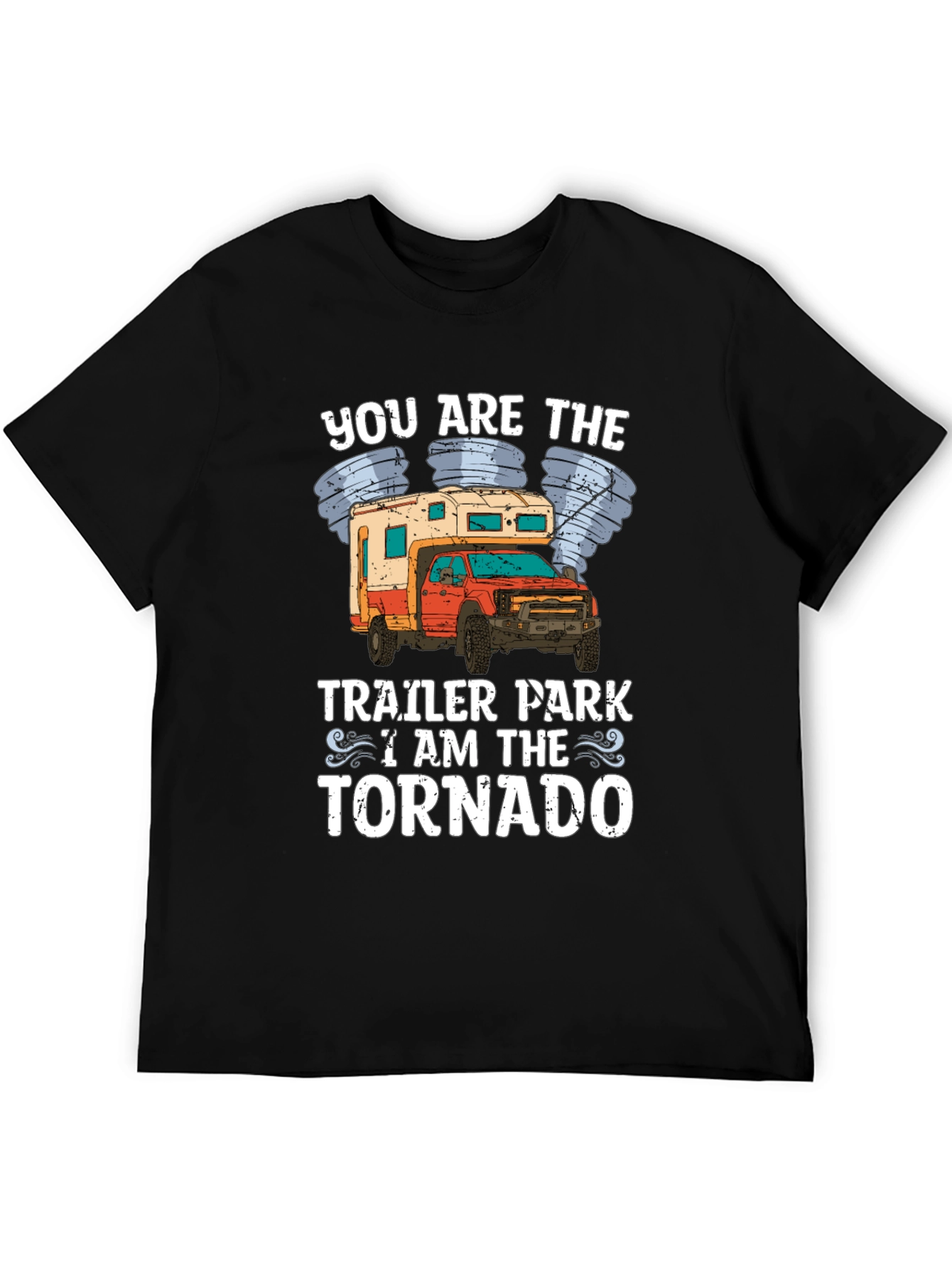 Trailer Park Tornado Novelty Graphic Tee
