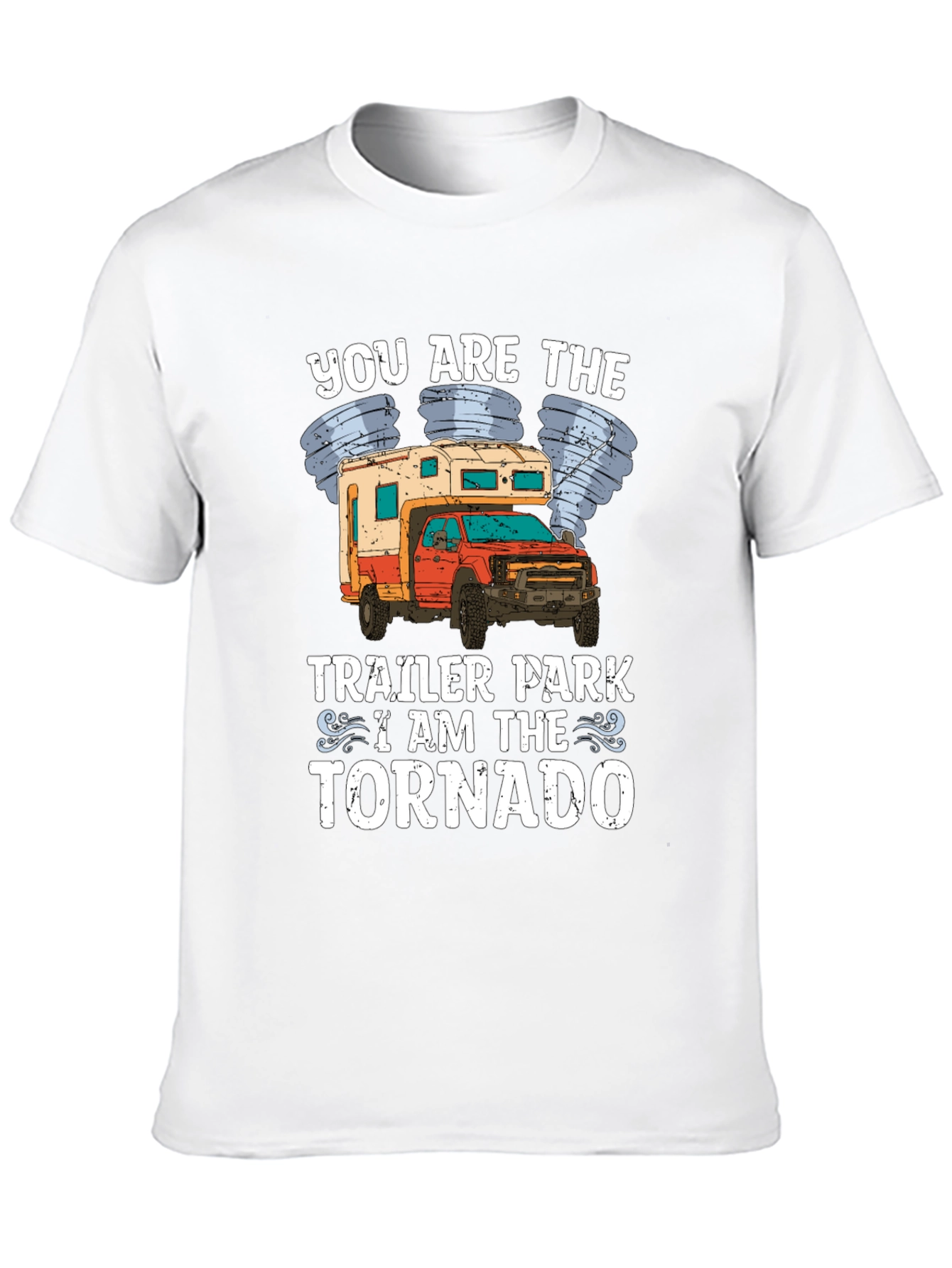 Trailer Park Tornado Novelty Graphic Tee