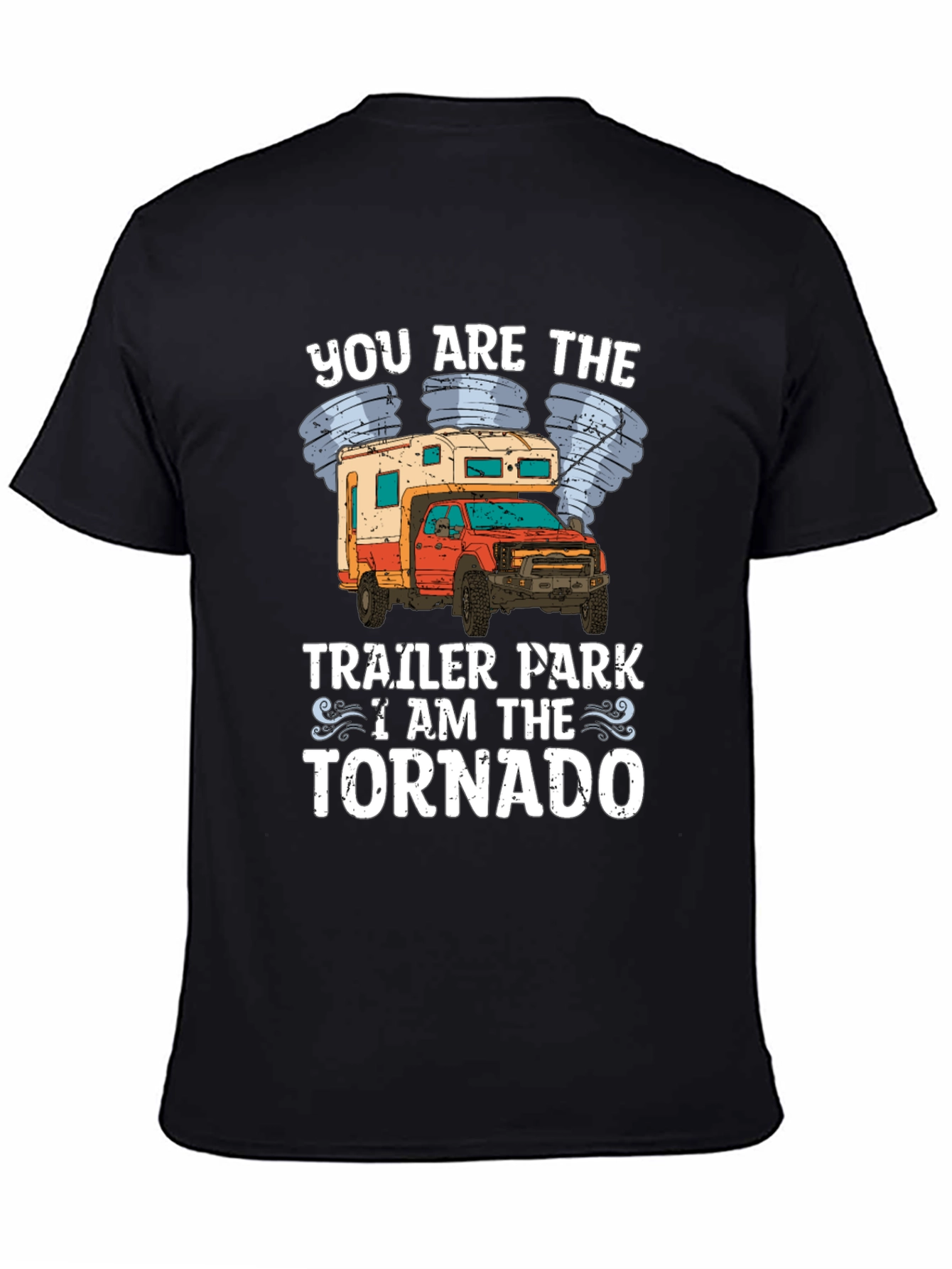 Trailer Park Tornado Novelty Graphic Tee