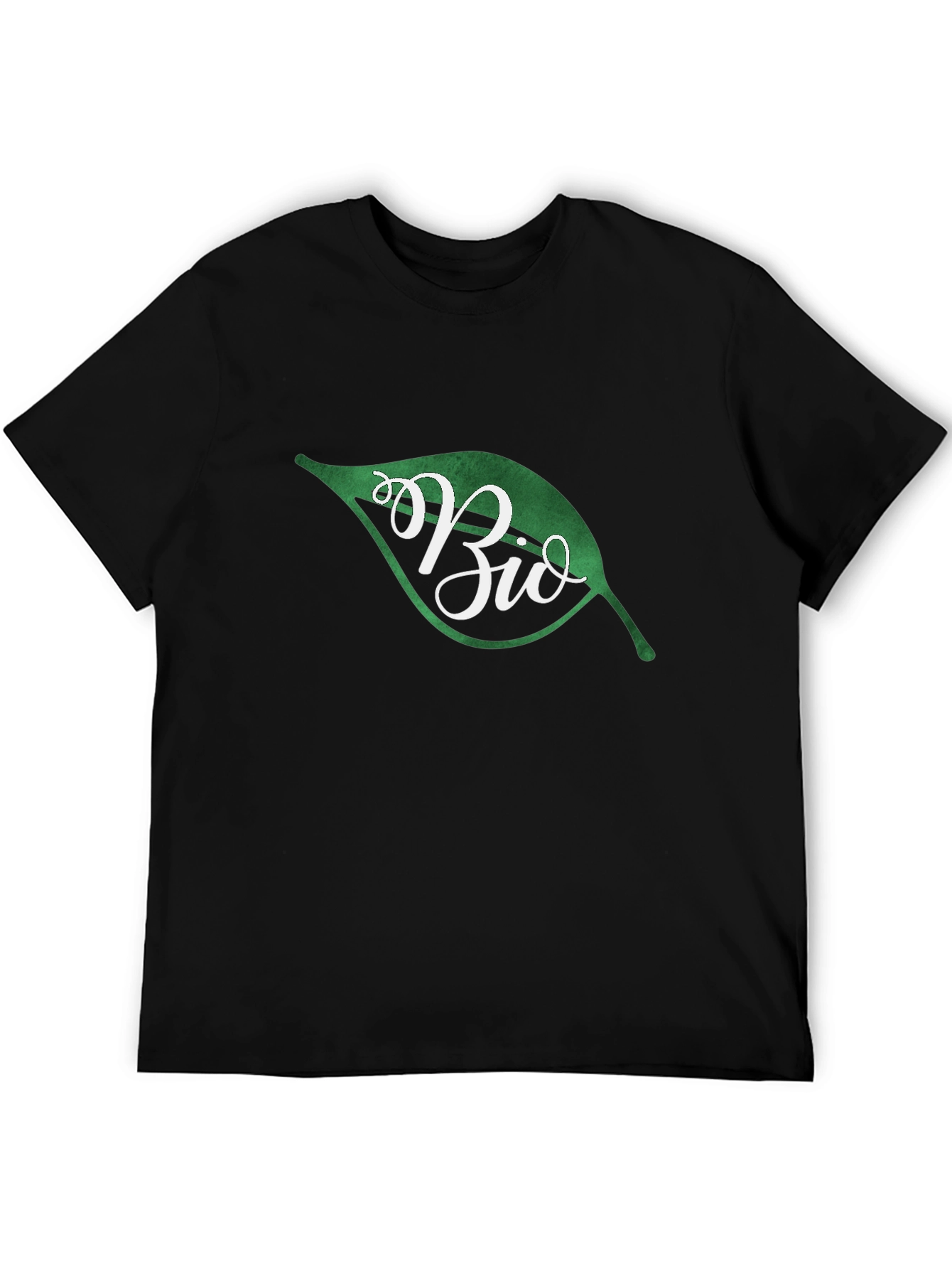 Eco-Friendly Bio Leaf Graphic T-Shirt