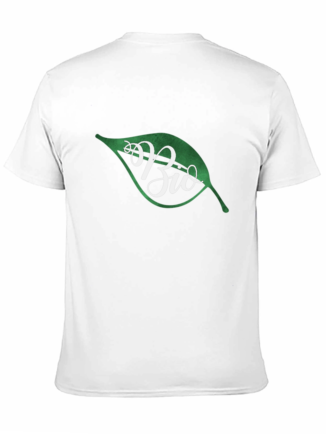 Eco-Friendly Bio Leaf Graphic T-Shirt