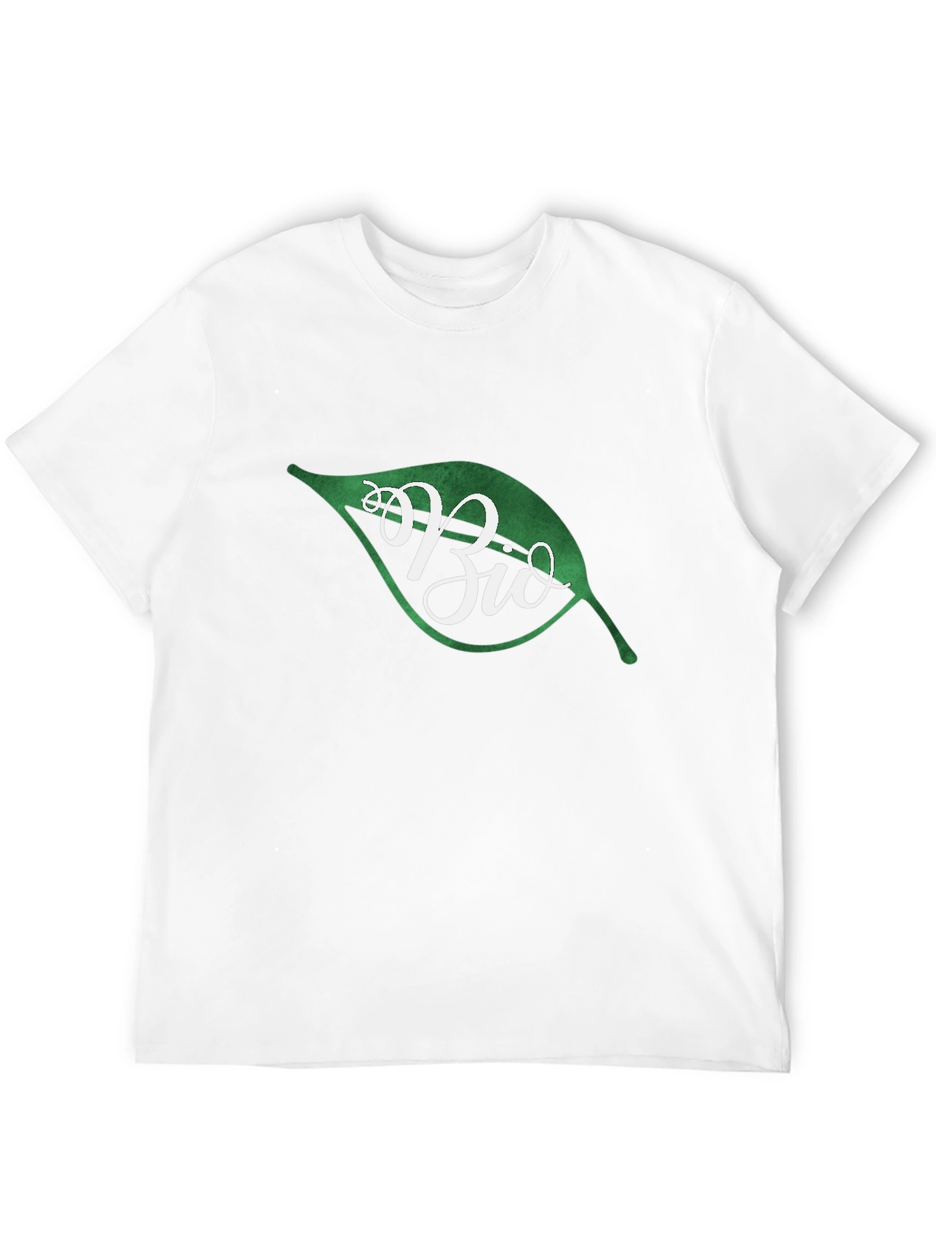 Eco-Friendly Bio Leaf Graphic T-Shirt