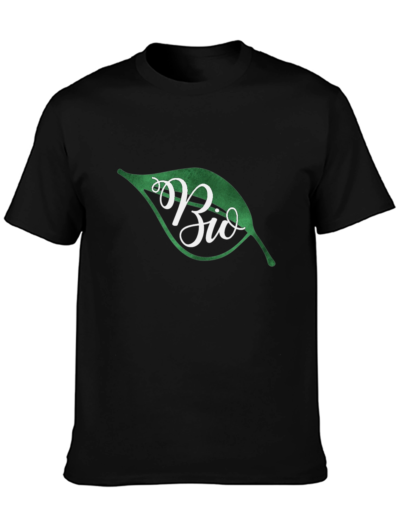 Eco-Friendly Bio Leaf Graphic T-Shirt