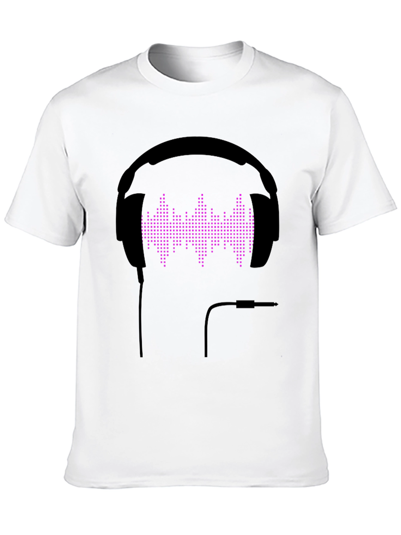 Headphone Equalizer T-Shirt - Black