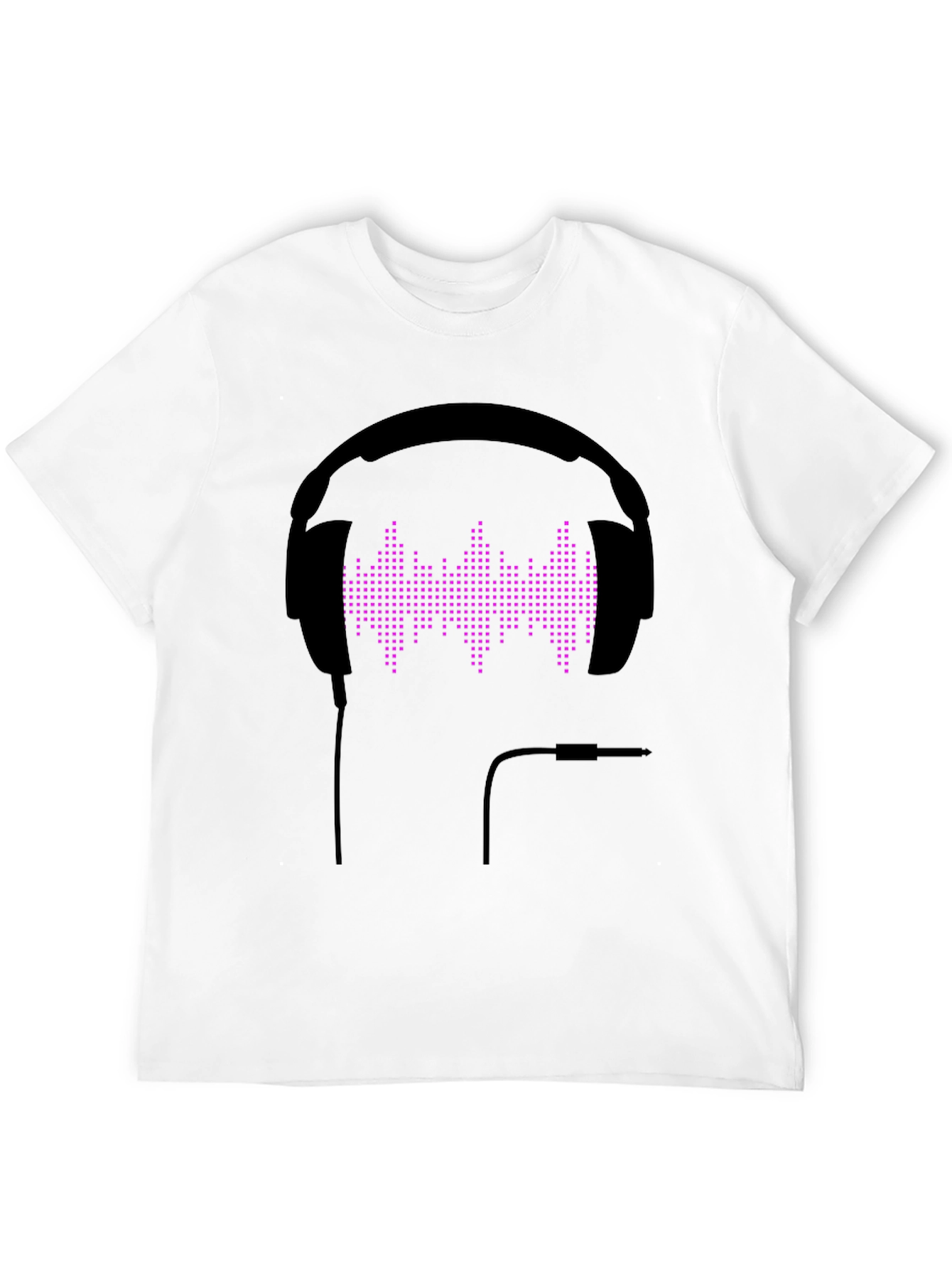 Headphone Equalizer T-Shirt - Black