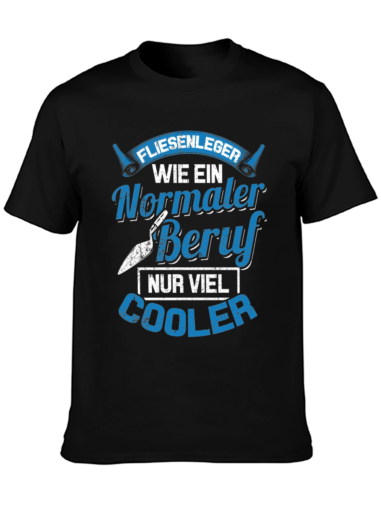 Cool Tiler Job T-Shirt: Nur Viel Cooler Beruf Tee