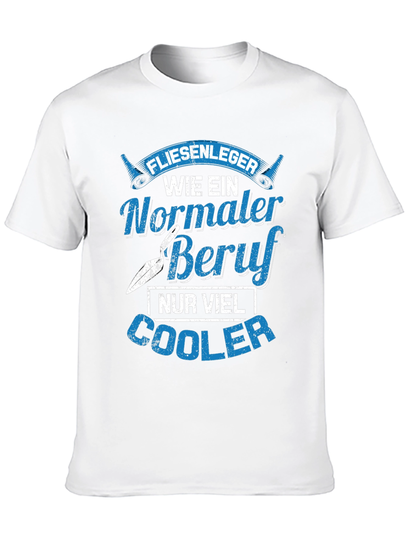 Cool Tiler Job T-Shirt: Nur Viel Cooler Beruf Tee