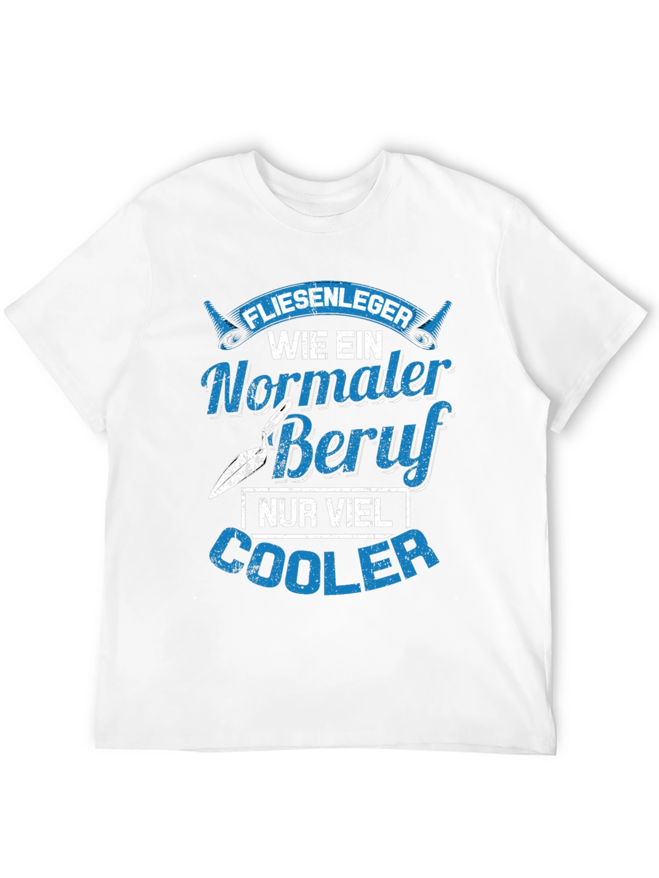 Cool Tiler Job T-Shirt: Nur Viel Cooler Beruf Tee