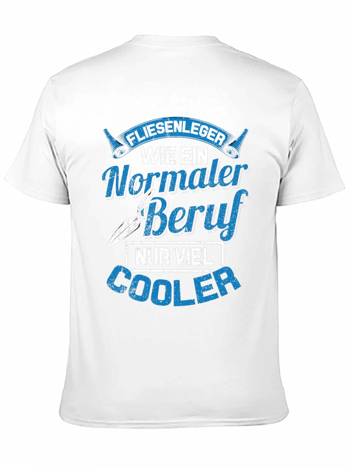 Cool Tiler Job T-Shirt: Nur Viel Cooler Beruf Tee