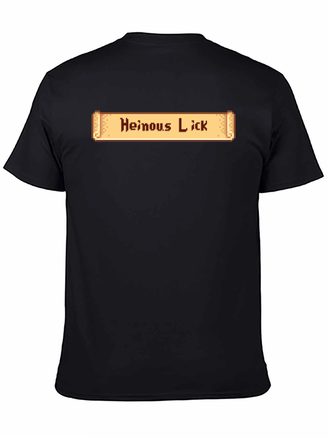 Heinous Lick Pixel Graphic T-Shirt