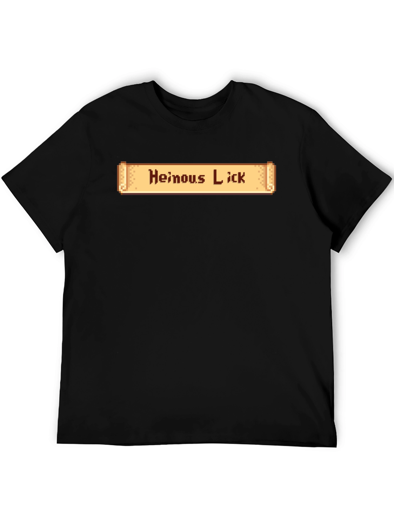 Heinous Lick Pixel Graphic T-Shirt