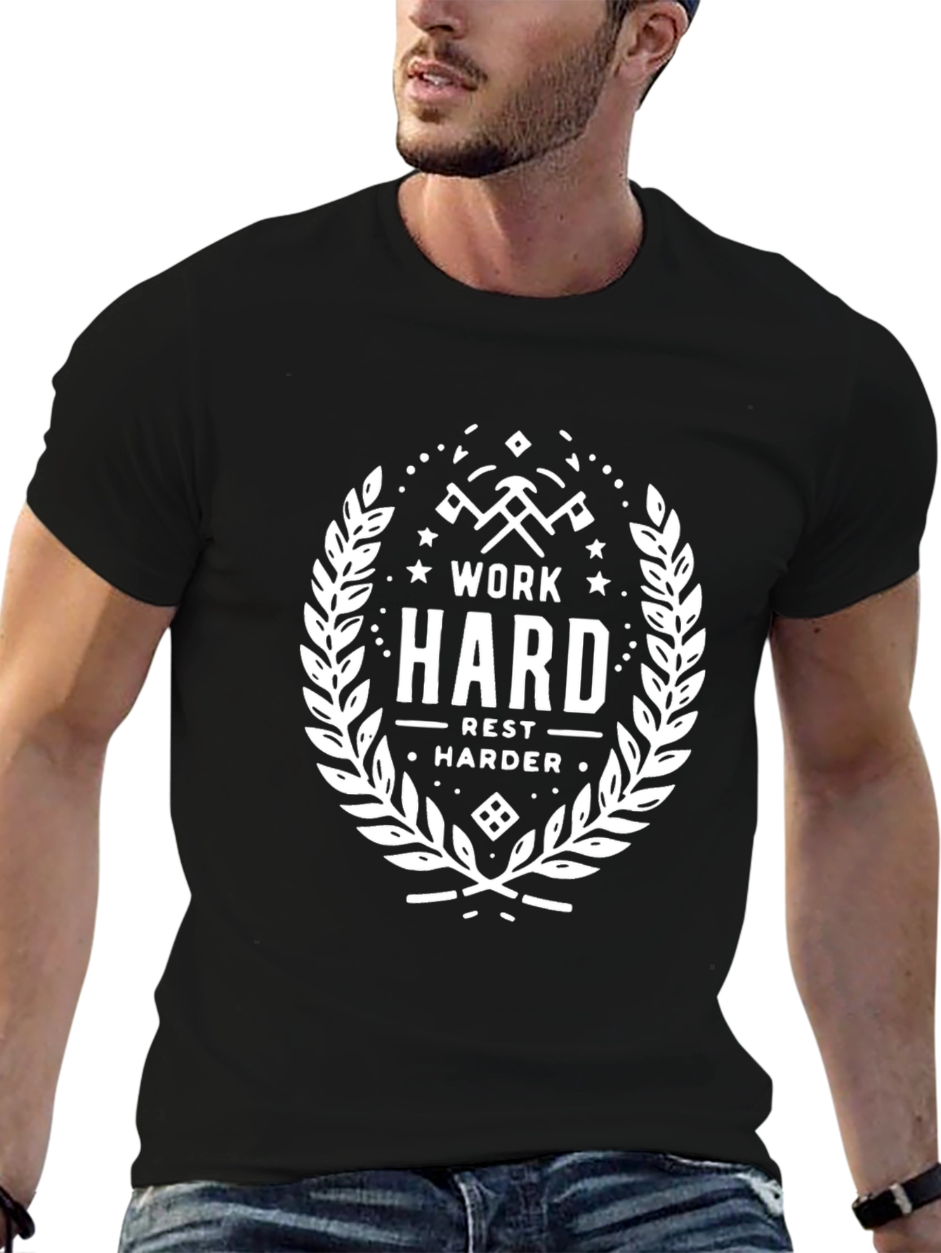 Work Hard Rest Harder Graphic Tee