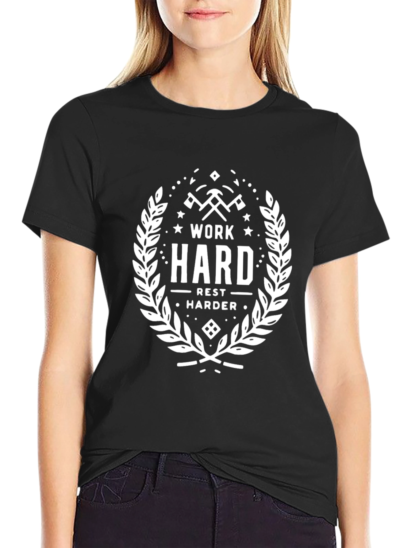 Work Hard Rest Harder Graphic Tee