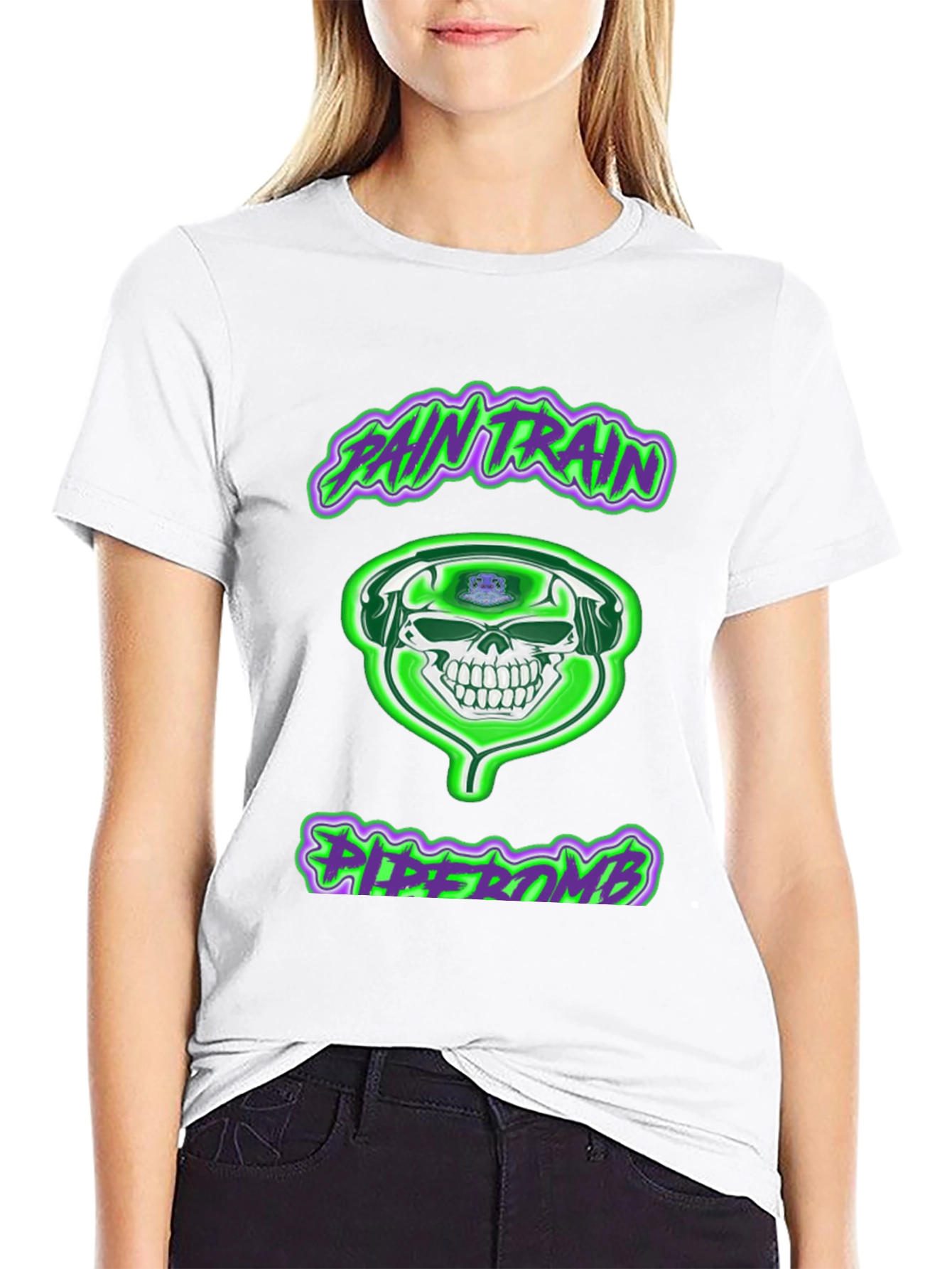Paintrain Firebomb Graphic T-Shirt