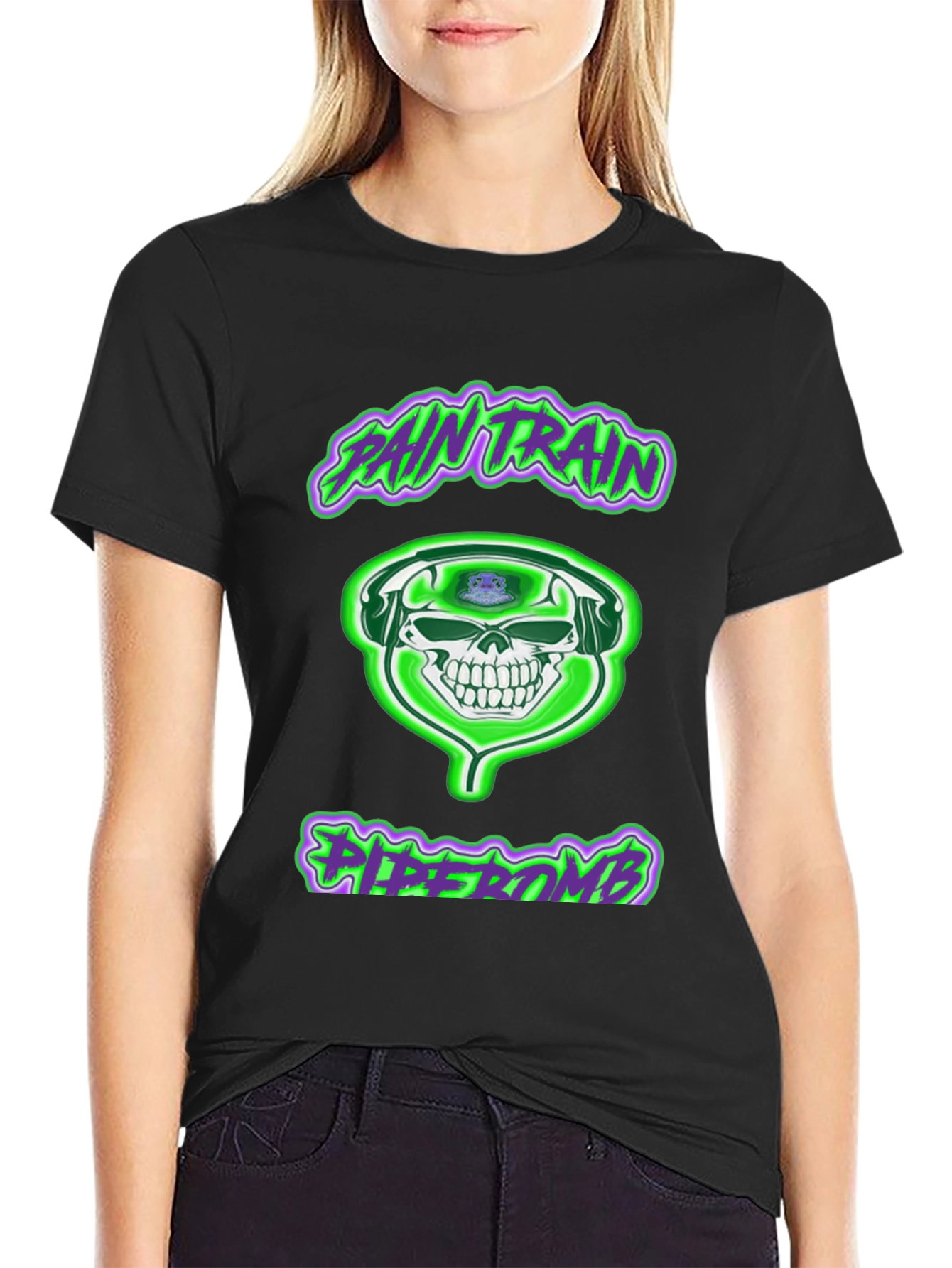 Paintrain Firebomb Graphic T-Shirt