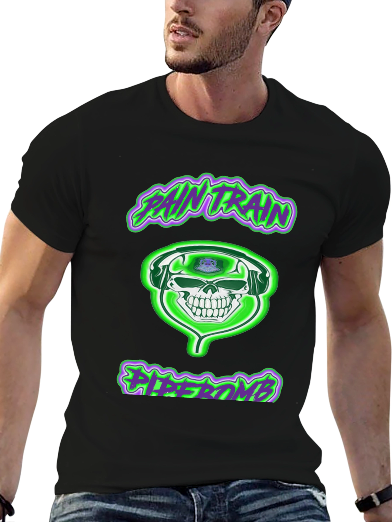 Paintrain Firebomb Graphic T-Shirt