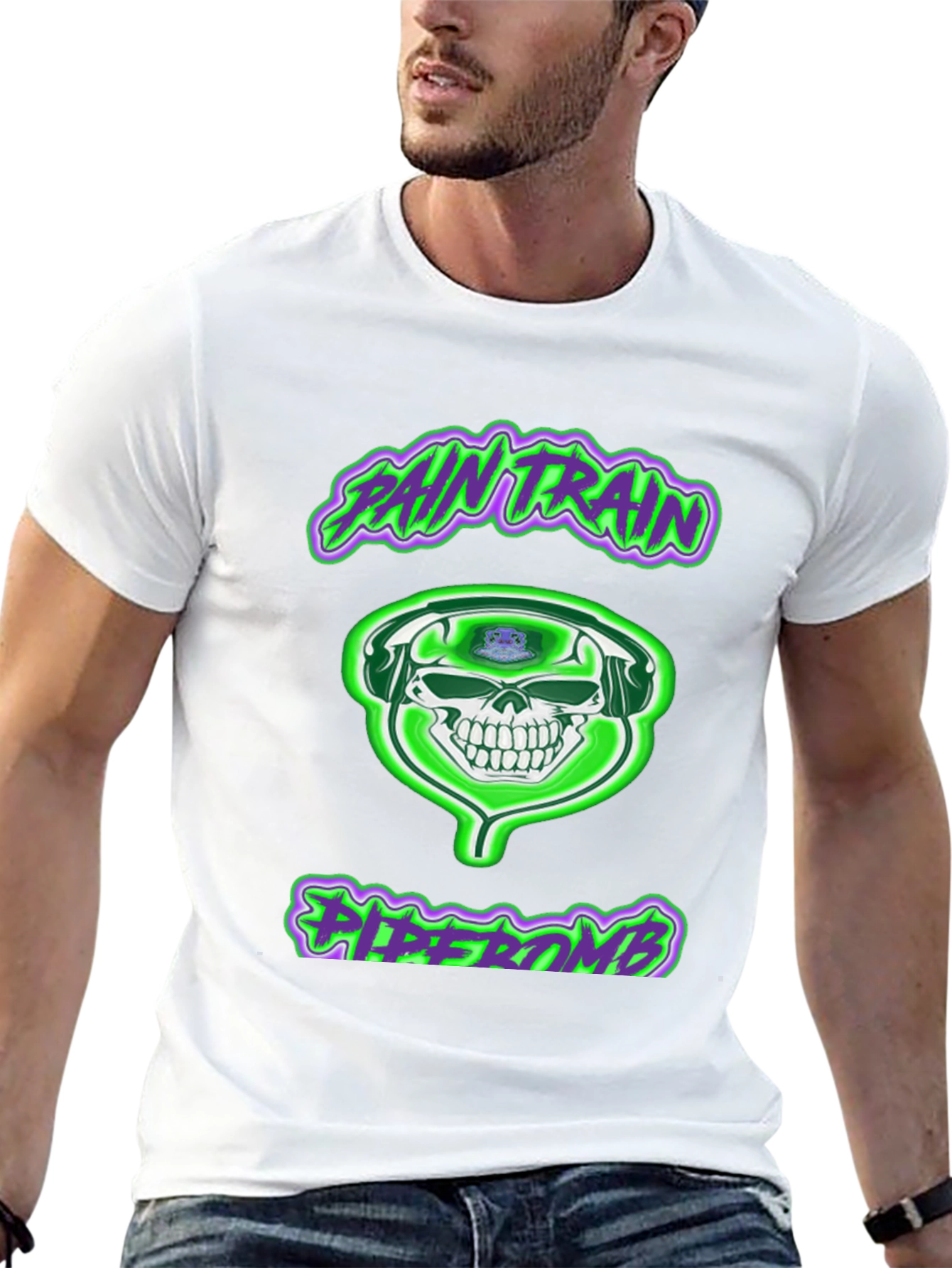 Paintrain Firebomb Graphic T-Shirt