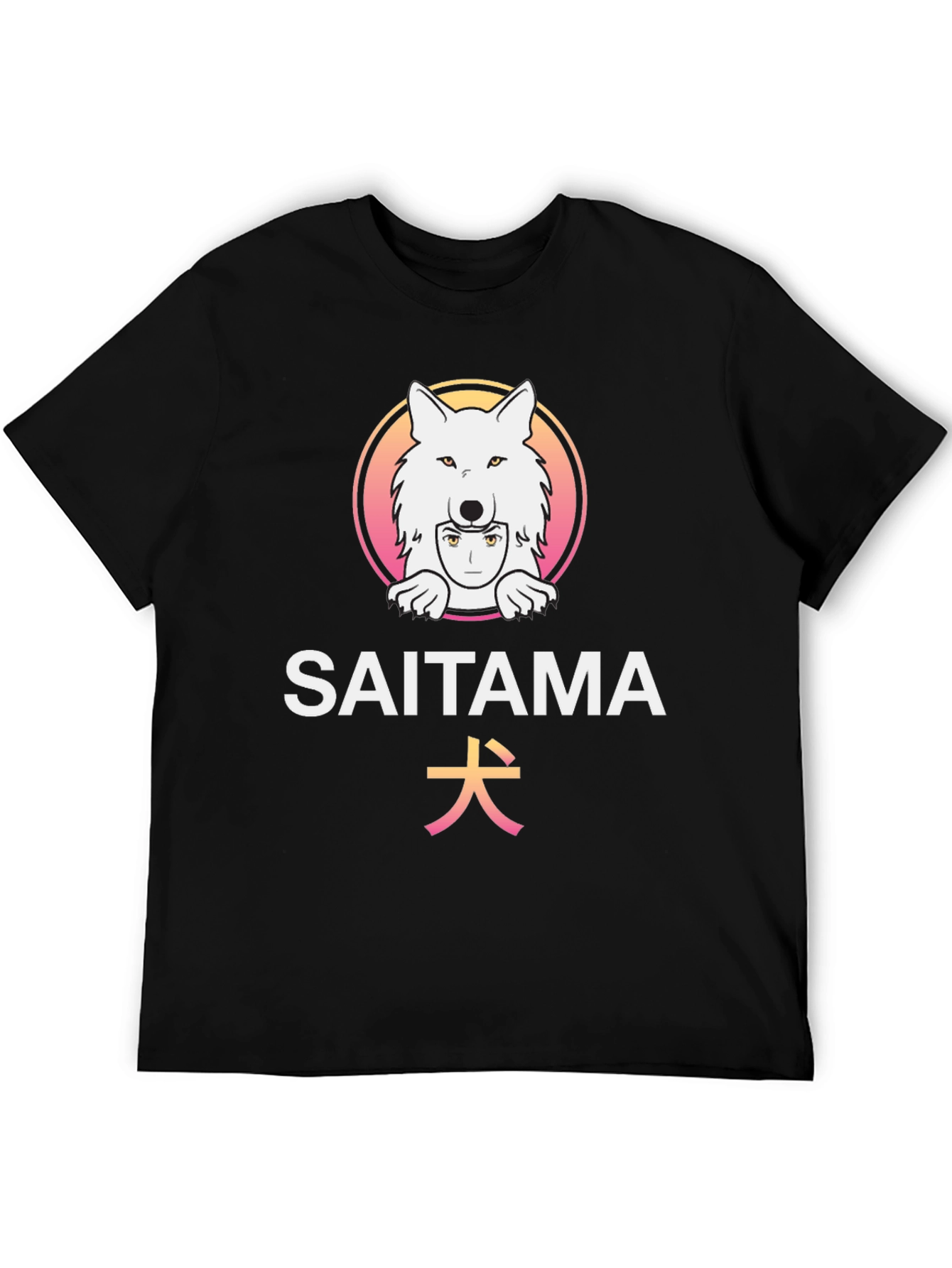 Saitama Dog Graphic T-Shirt - Anime Inspired