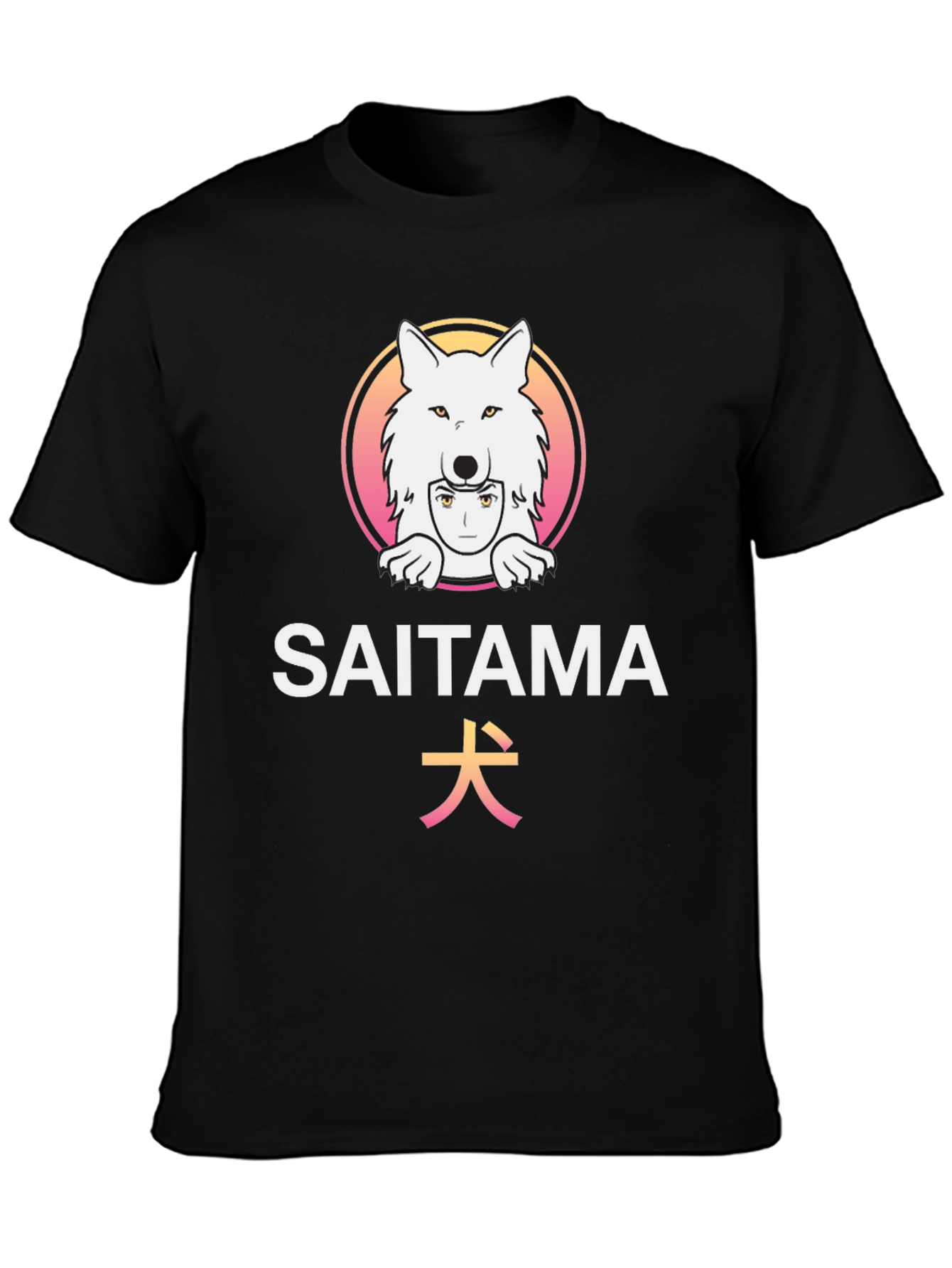 Saitama Dog Graphic T-Shirt - Anime Inspired