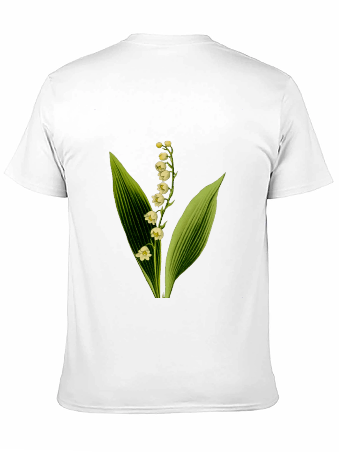 Lily of the Valley Graphic Tee - Botanical Design