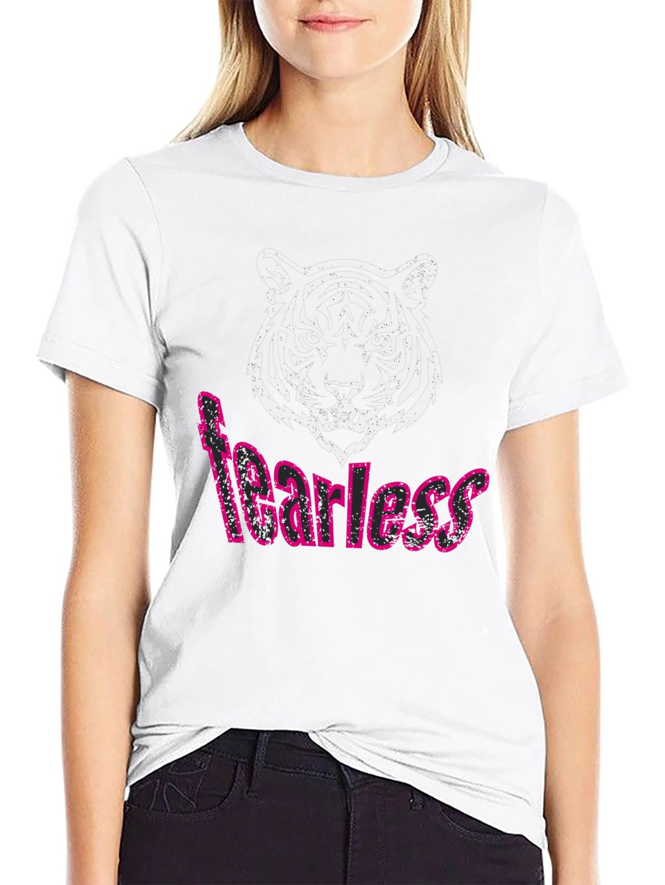 Fearless Tiger Graphic Tee