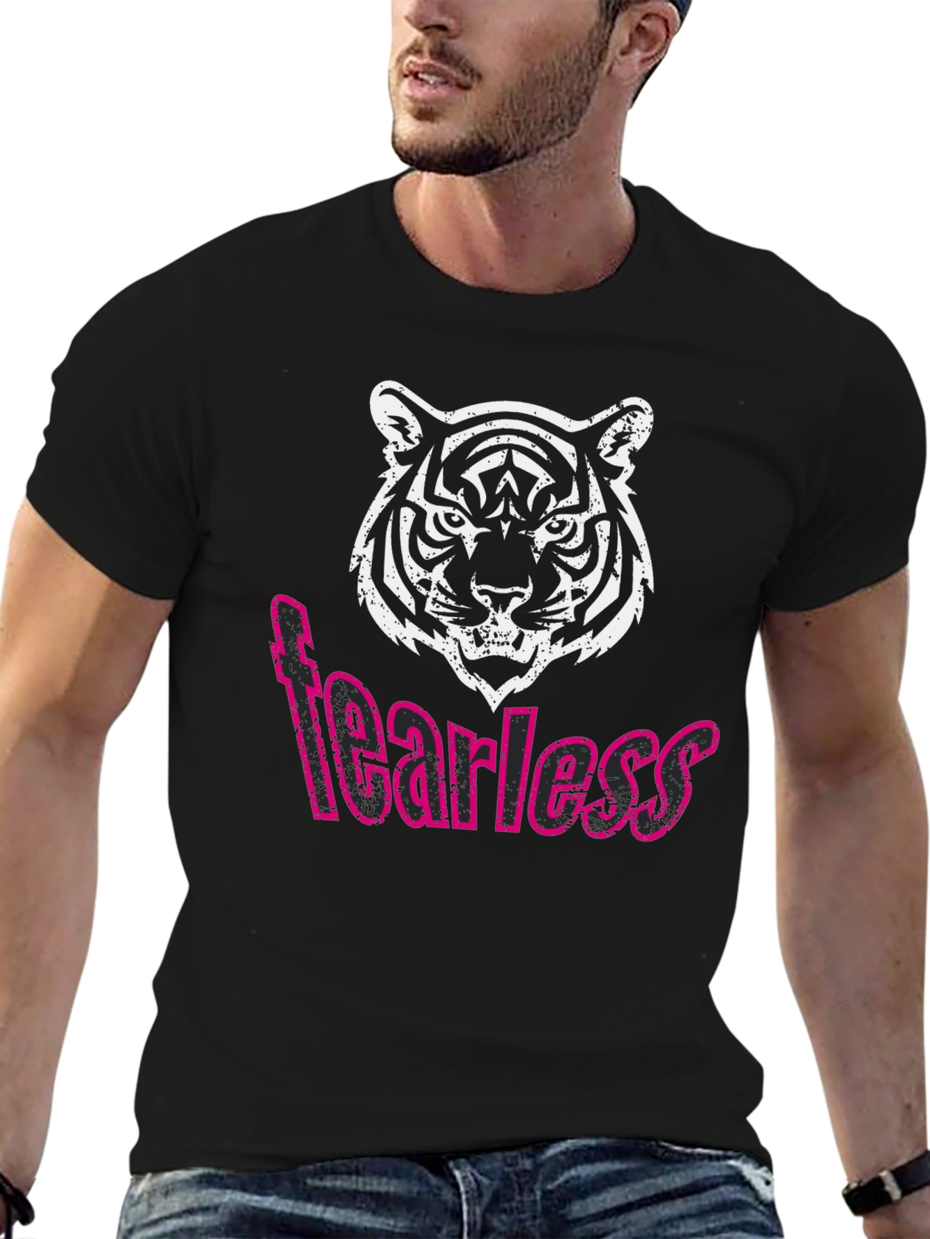 Fearless Tiger Graphic Tee