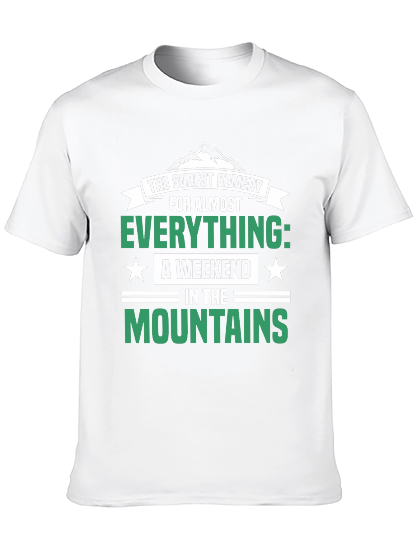 Surest Remedy Mountains Weekend Graphic Tee