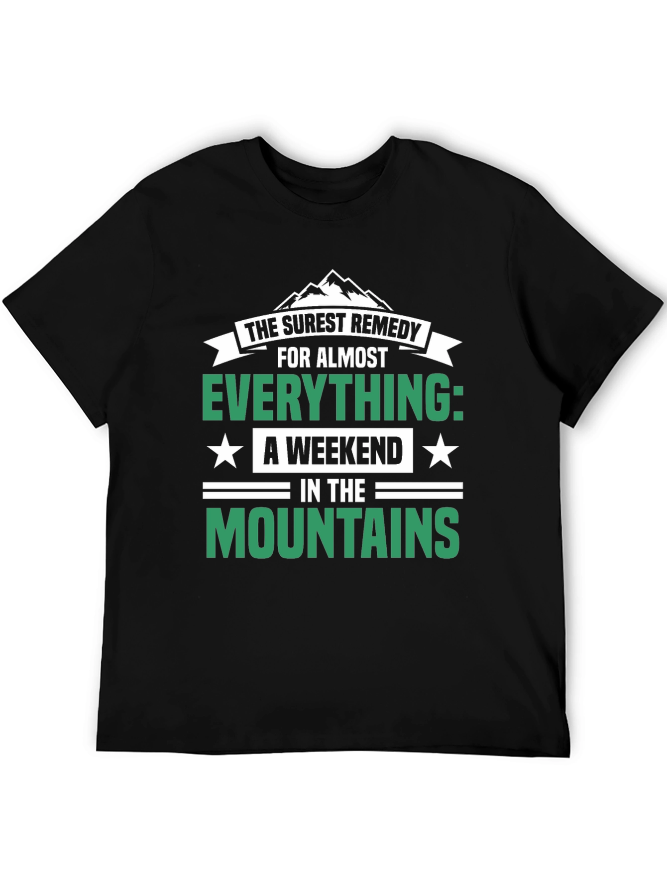 Surest Remedy Mountains Weekend Graphic Tee