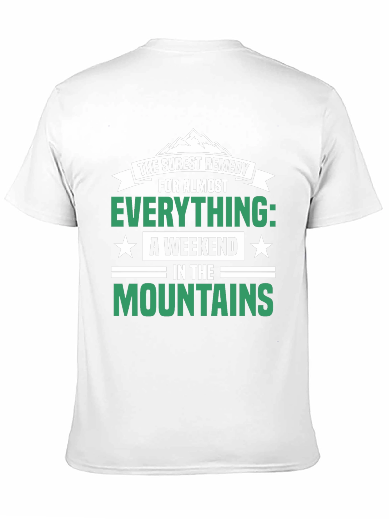 Surest Remedy Mountains Weekend Graphic Tee