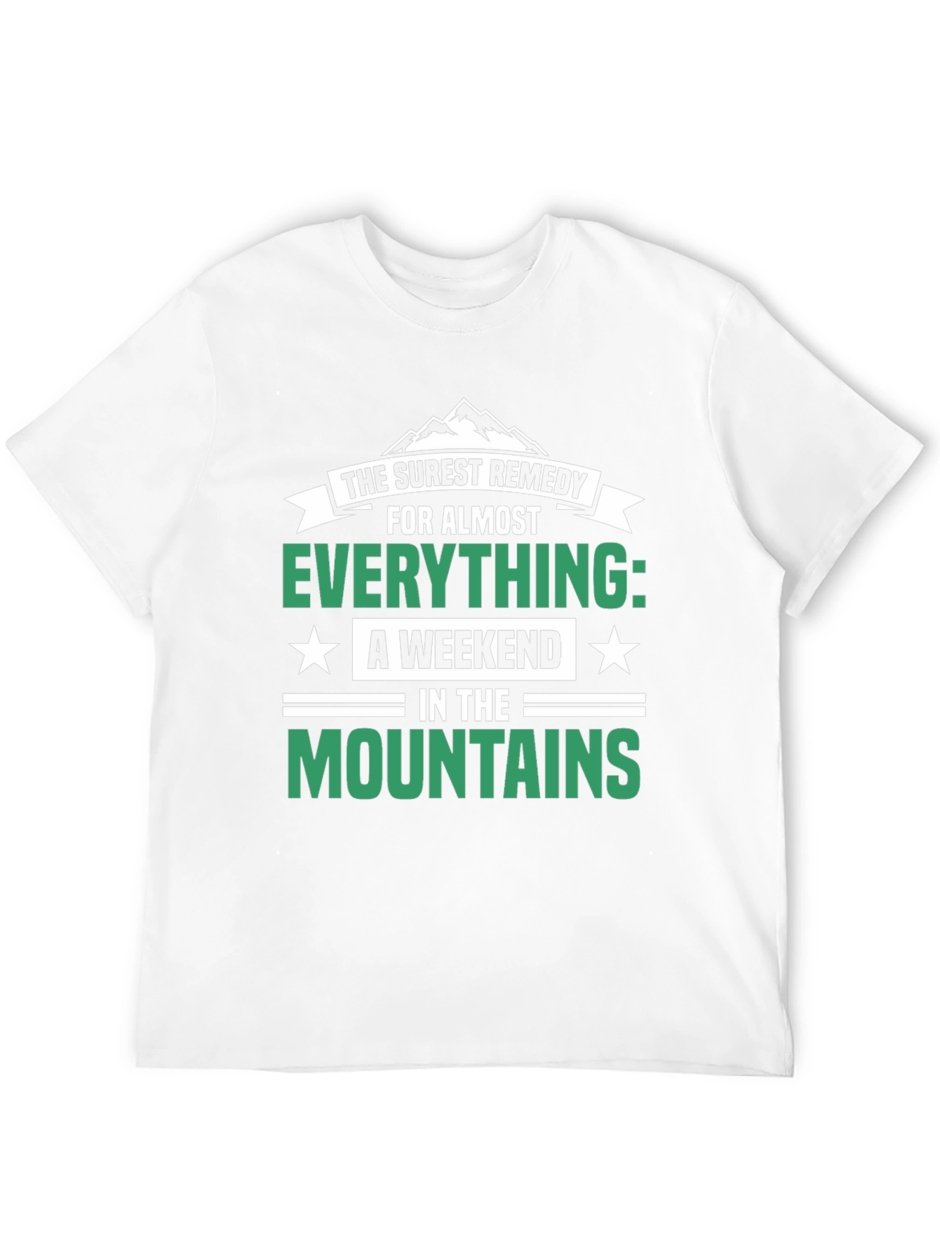 Surest Remedy Mountains Weekend Graphic Tee