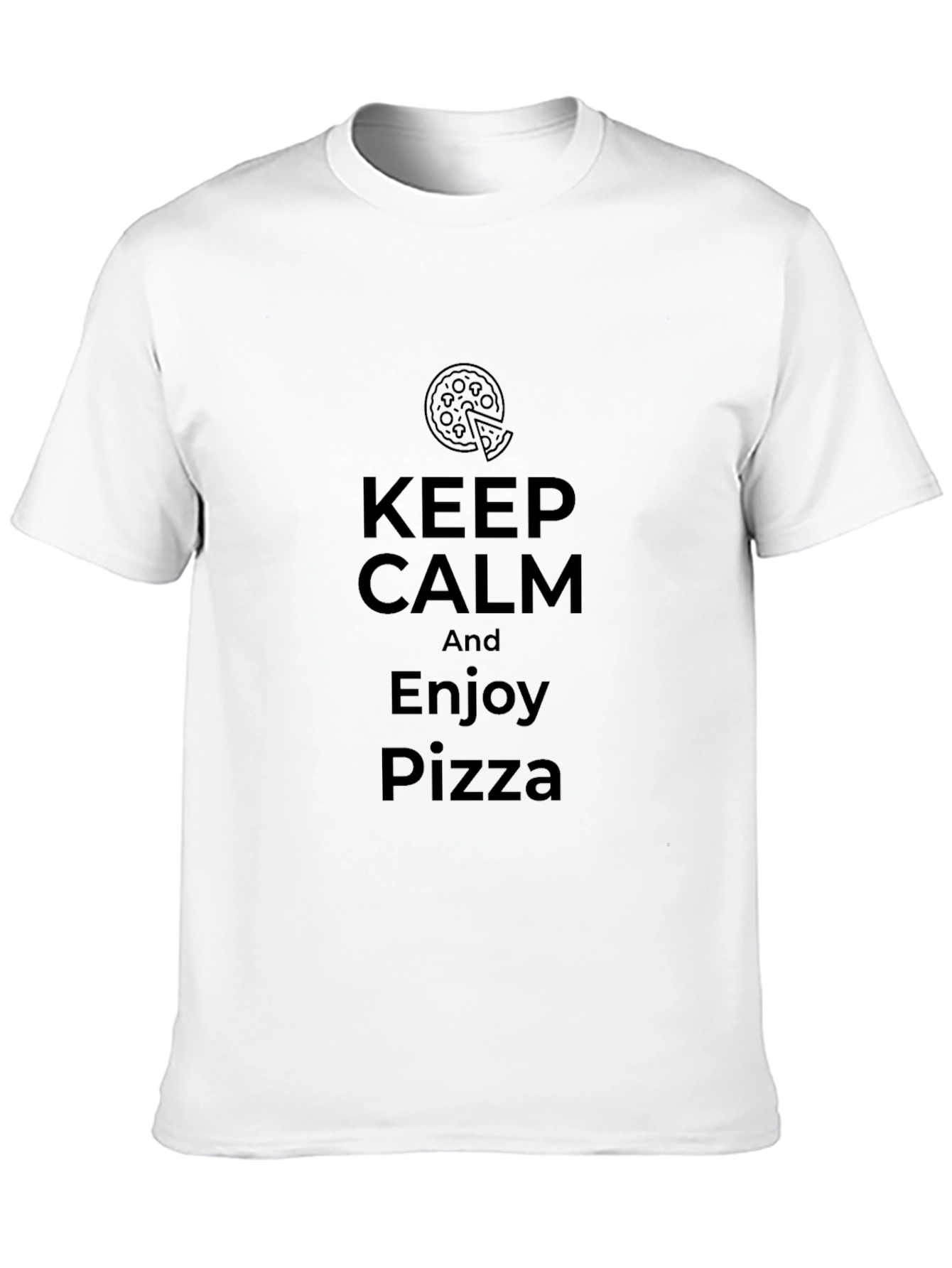 Keep Calm and Enjoy Pizza T-Shirt