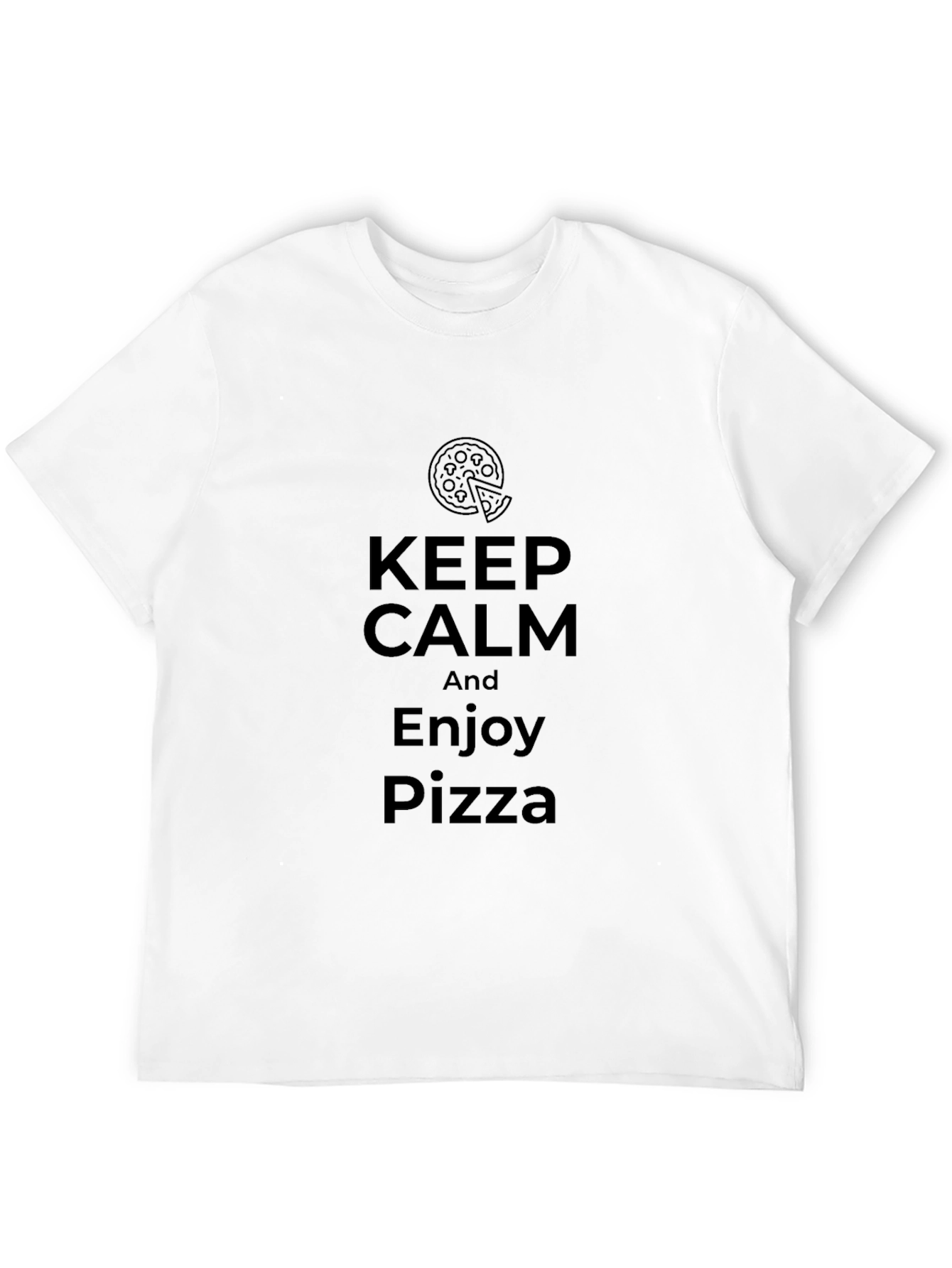 Keep Calm and Enjoy Pizza T-Shirt