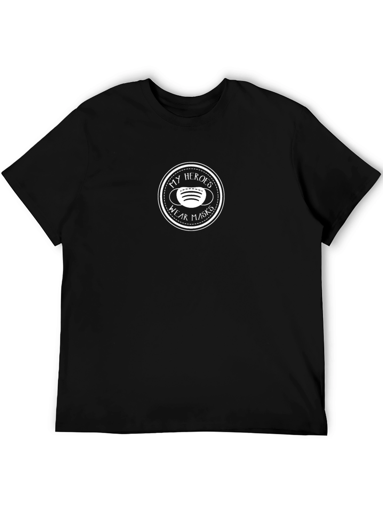 My Heroes Wear Masks T-Shirt - Unisex Cotton Tee