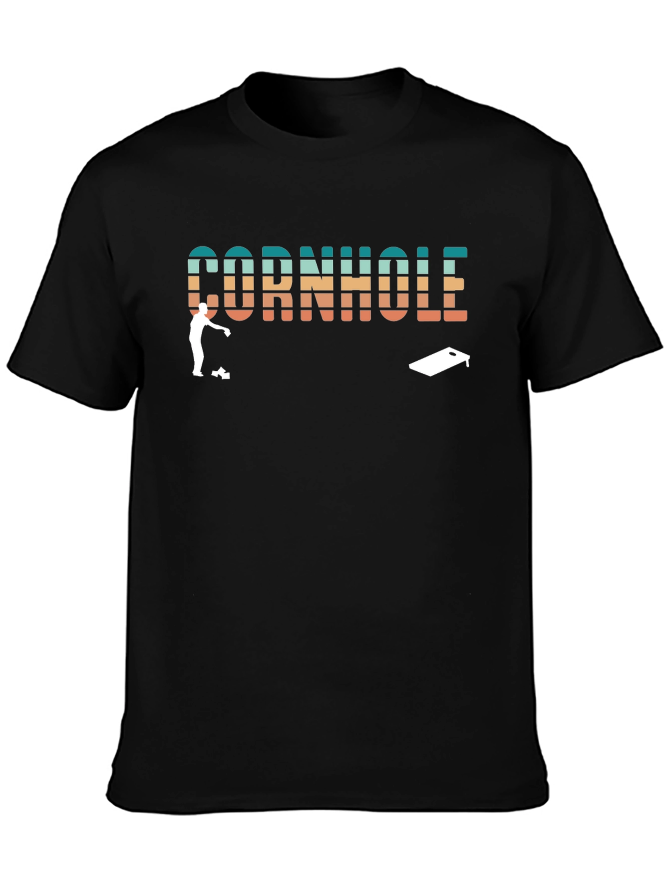 Retro Cornhole T-Shirt: Game Day Ready