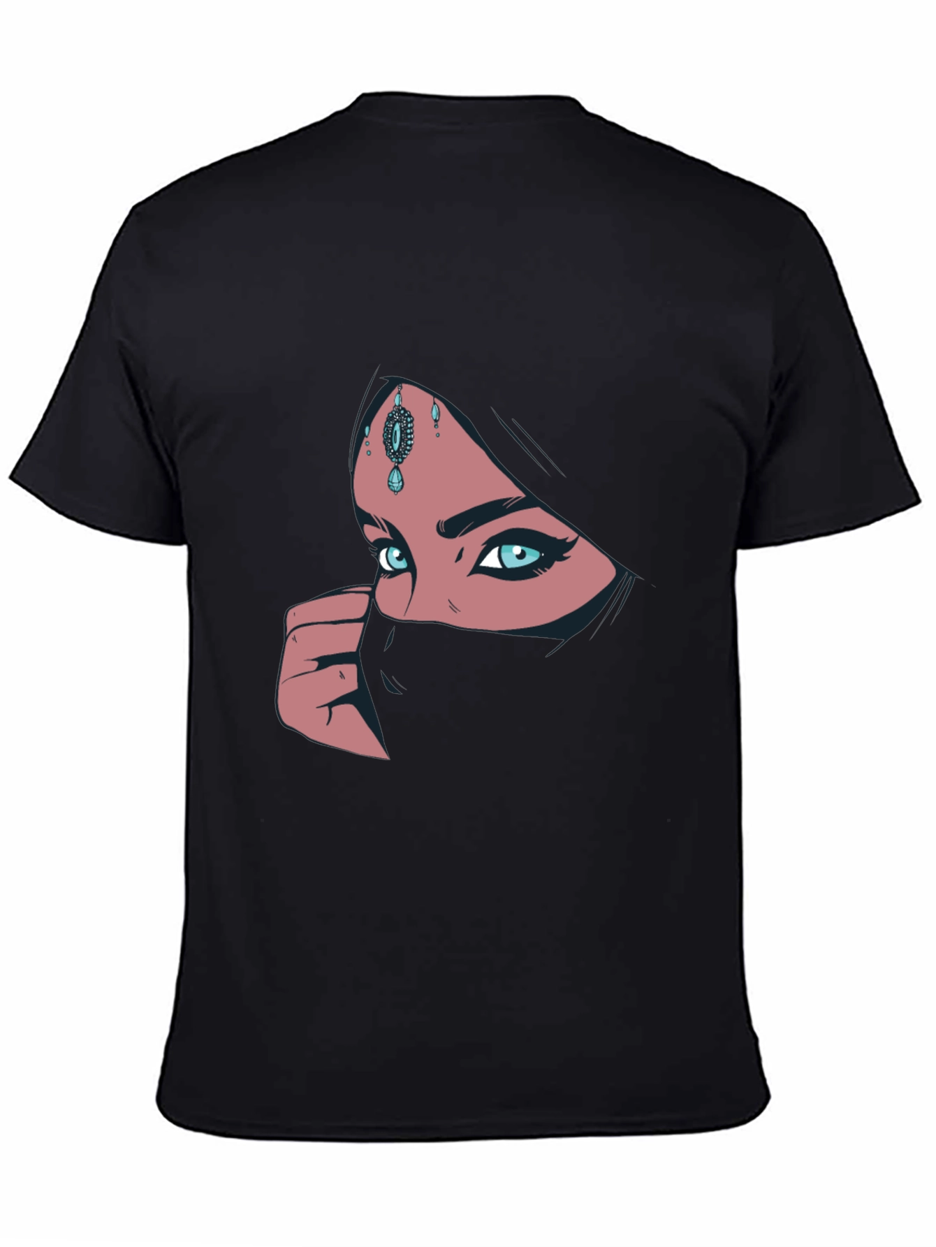 Mystic Eyes Graphic Tee - Black T-Shirt