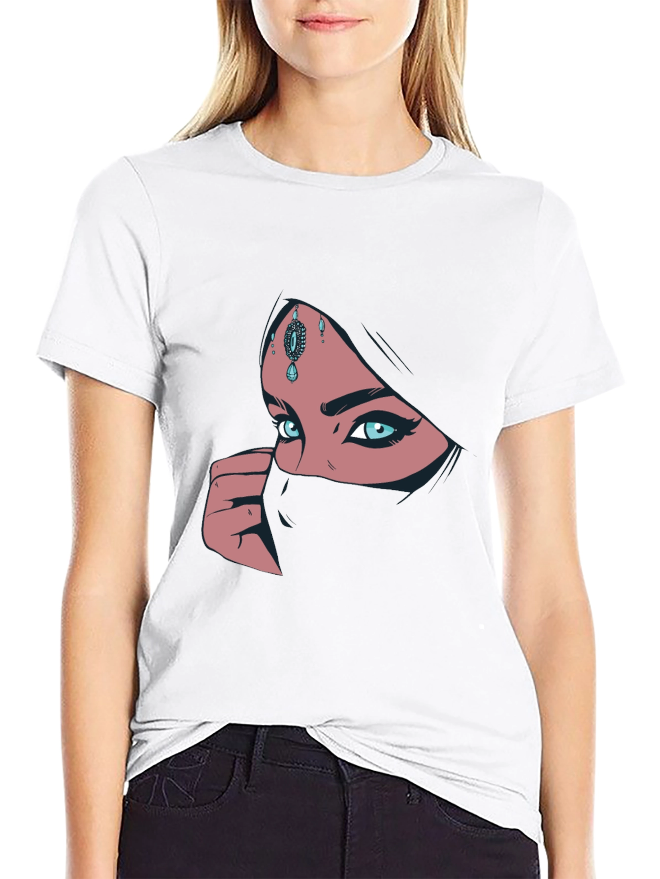 Mystic Eyes Graphic Tee - Black T-Shirt