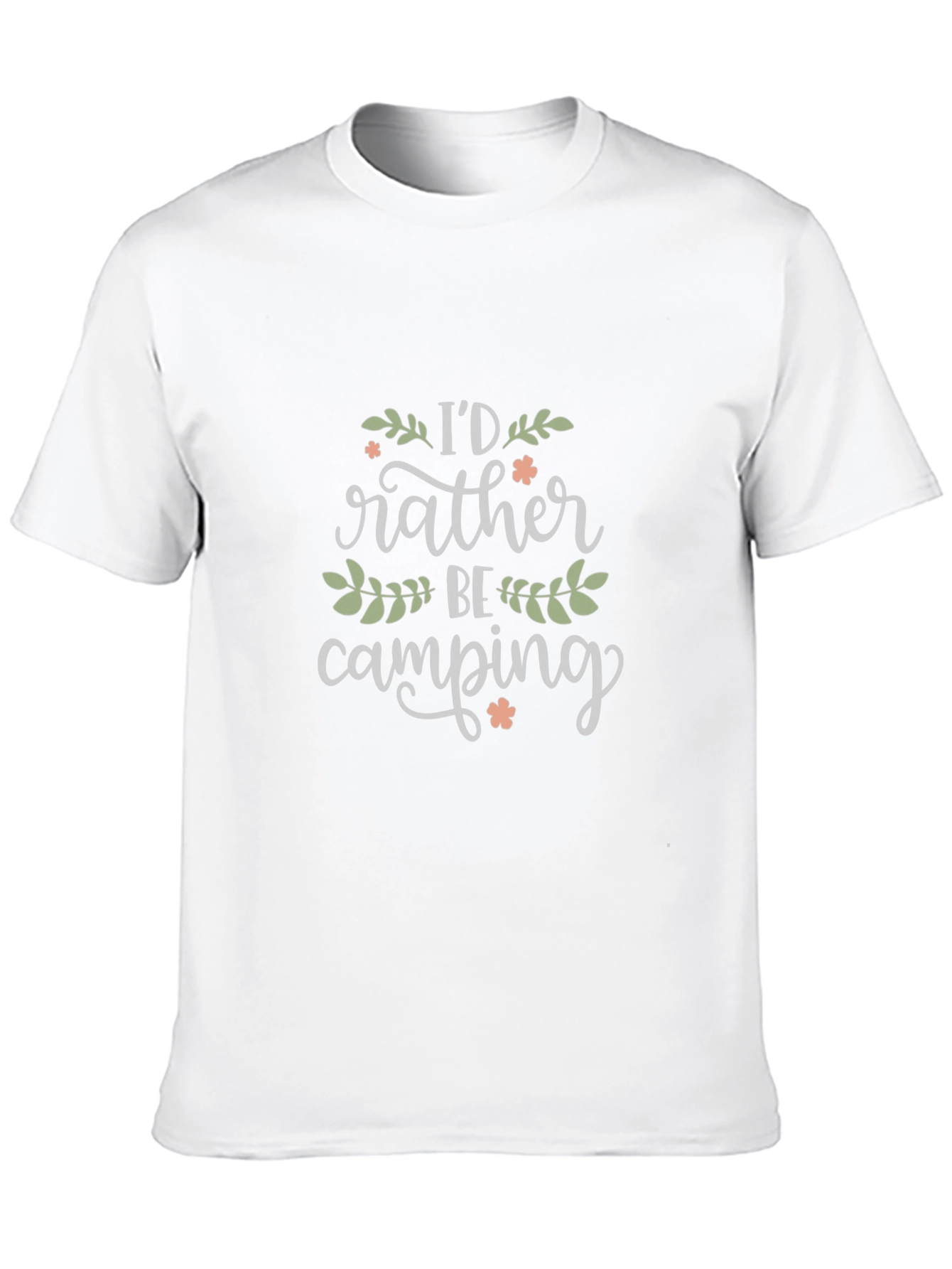 Camping Lover Graphic T-Shirt - Black