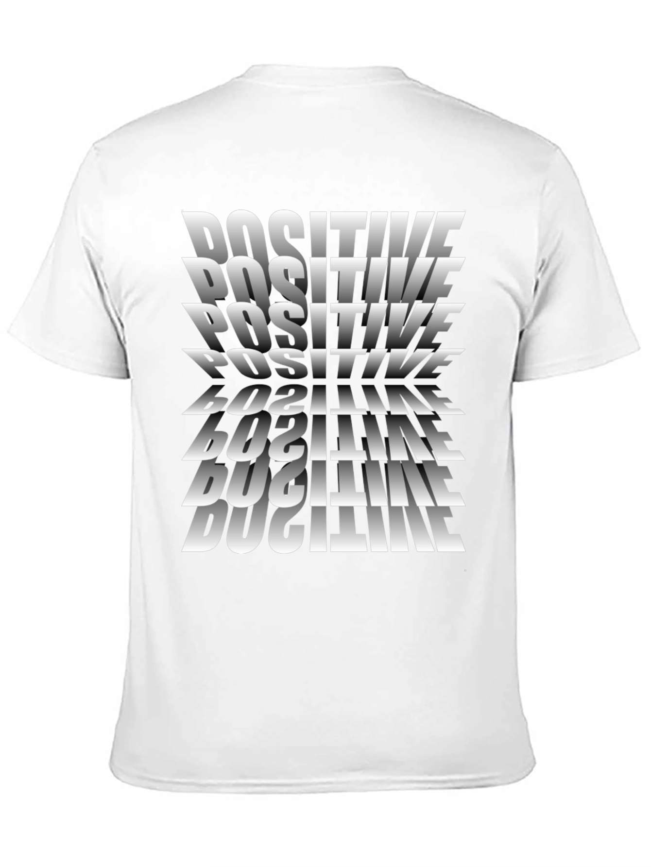 Positive Vibes Tee: Trendy Graphic Print Shirt