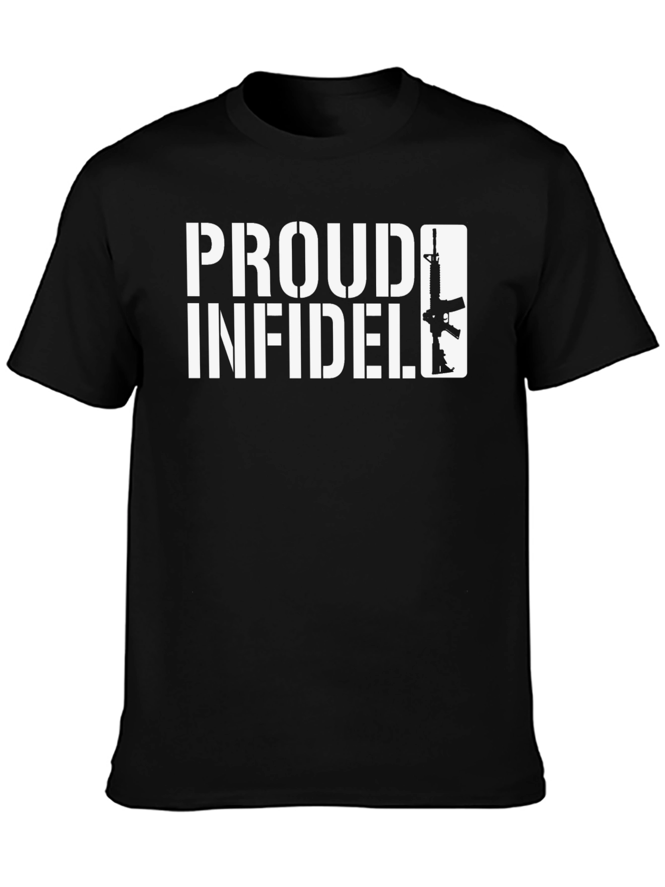 Proud Infidel T-Shirt - Patriotic Design